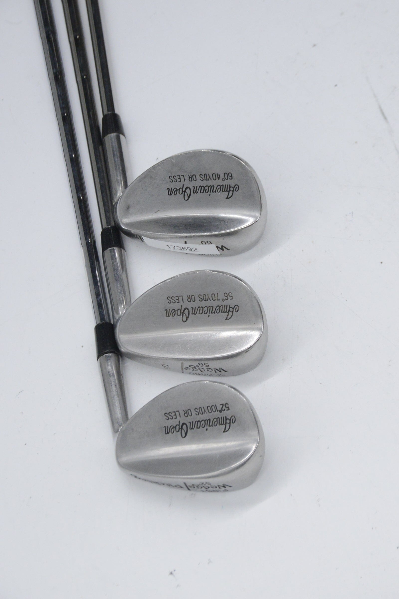 American Open 52, 56, 60 Degree Wedge Set R Flex