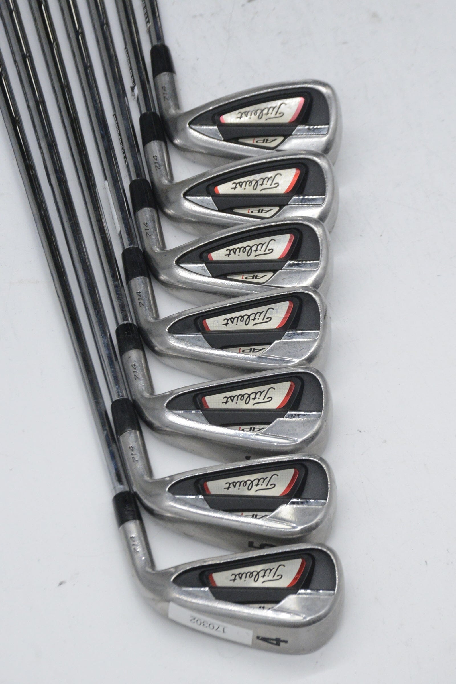 Titleist 714 AP1 4-PW Iron Set S Flex Std Length Golf Clubs GolfRoots
