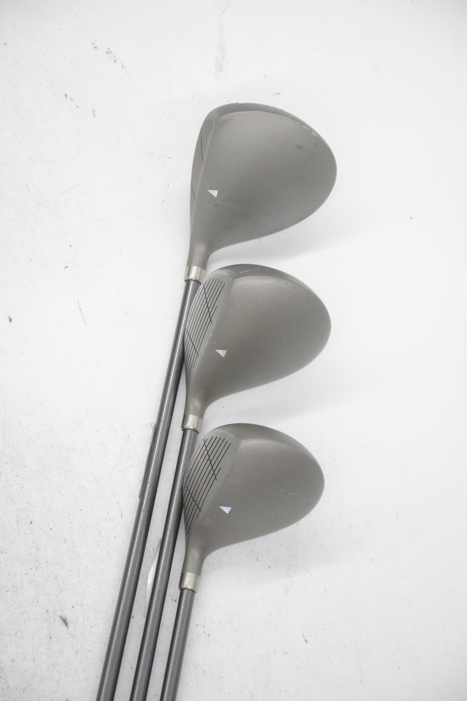 Women's Spalding Pro Flite D, 3W, 5W Wood Set W Flex Golf Clubs GolfRoots