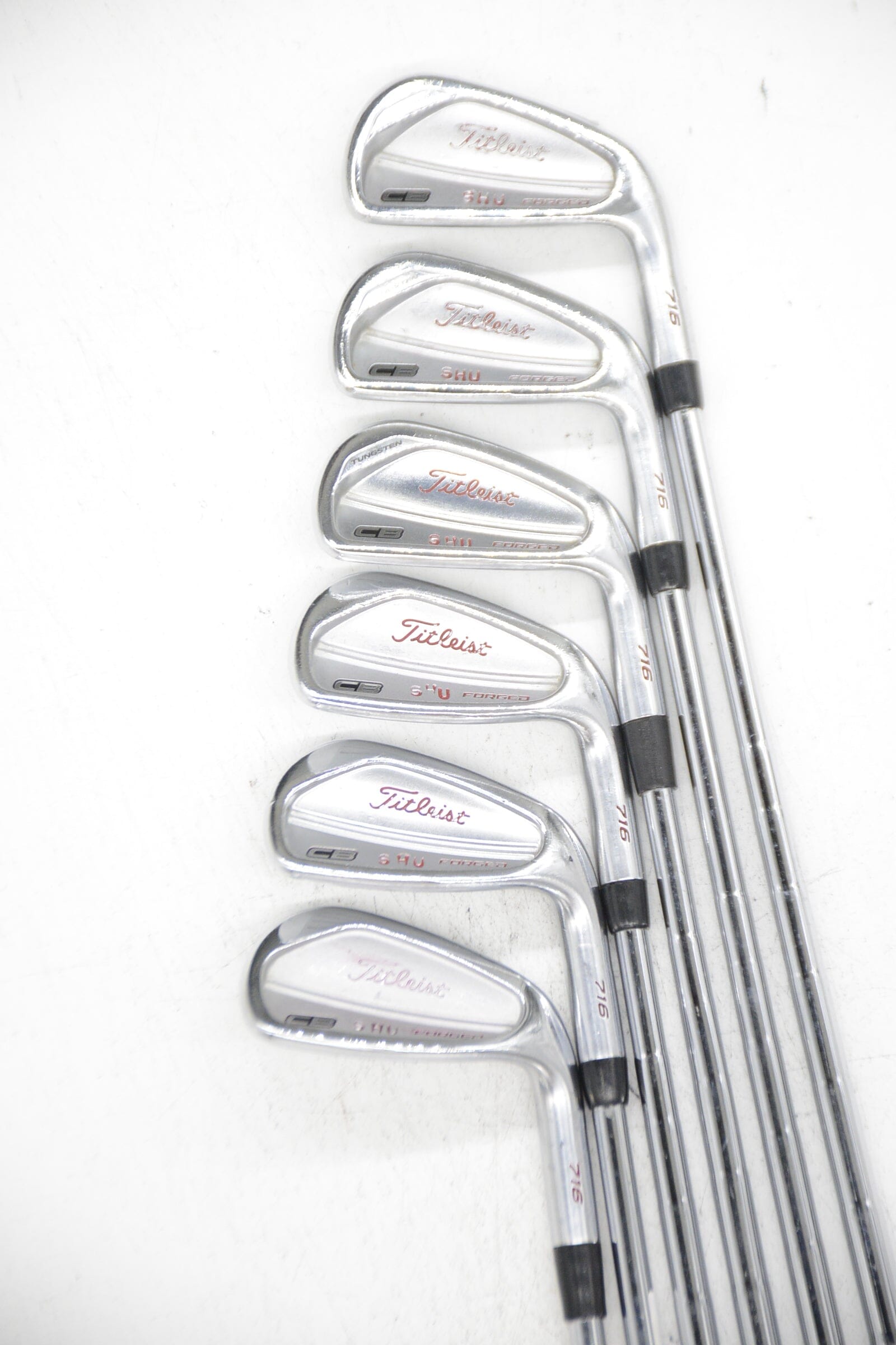 Titleist 716 CB Forged 5-PW Iron Set S Flex -0.25"