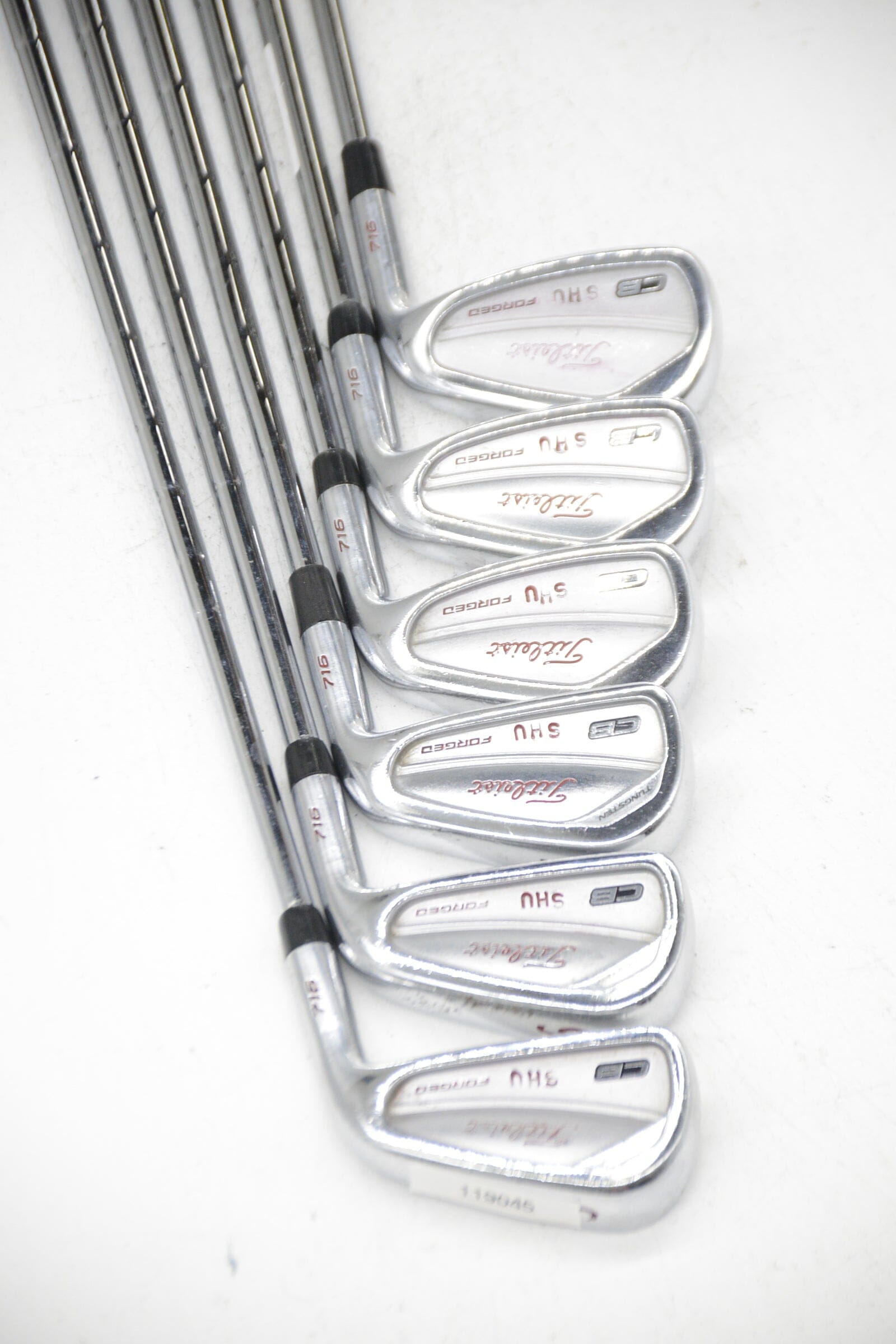 Titleist 716 CB Forged 5-PW Iron Set S Flex -0.25"