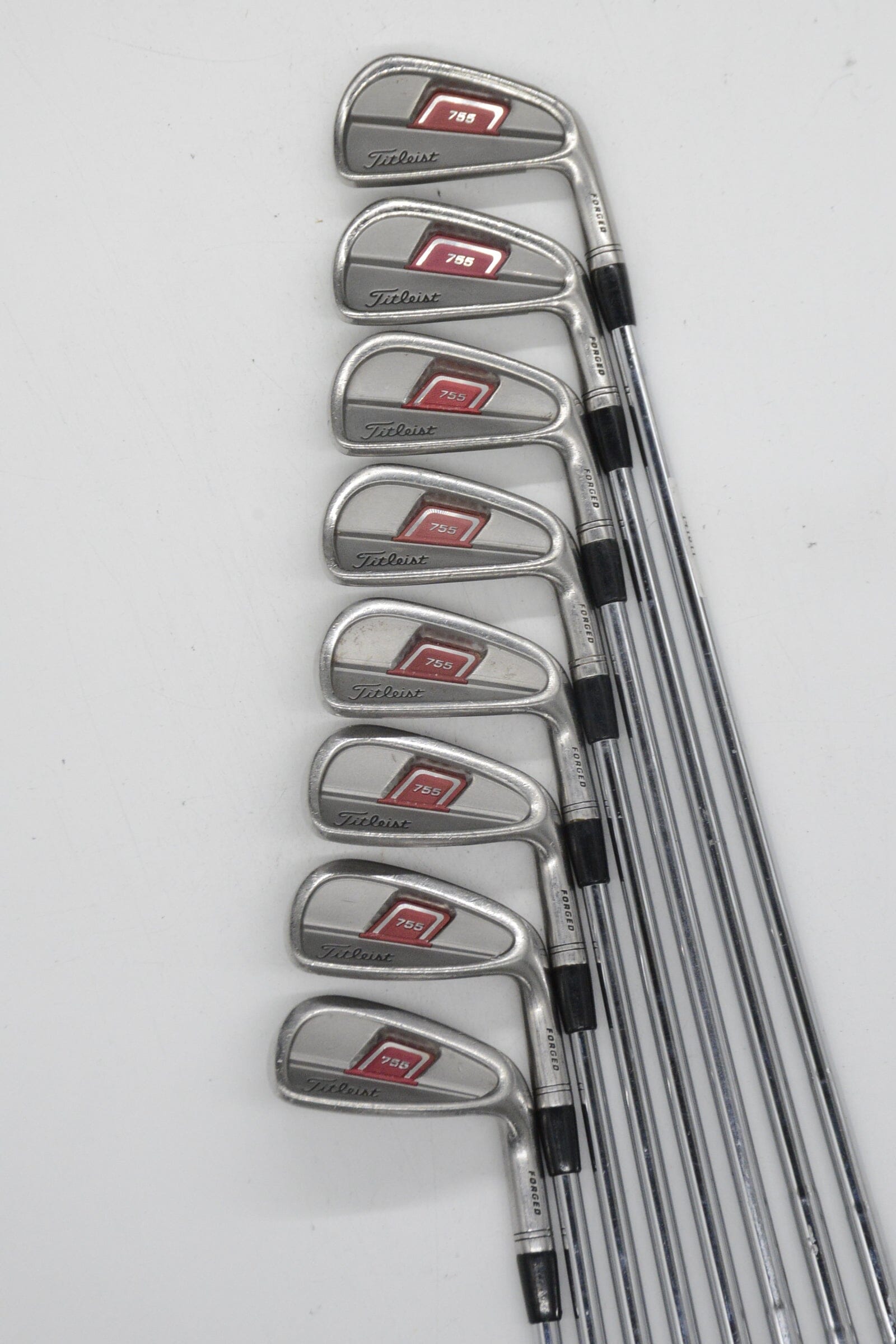 Titleist 755 Forged 3-PW Iron Set R Flex Std Length Golf Clubs GolfRoots