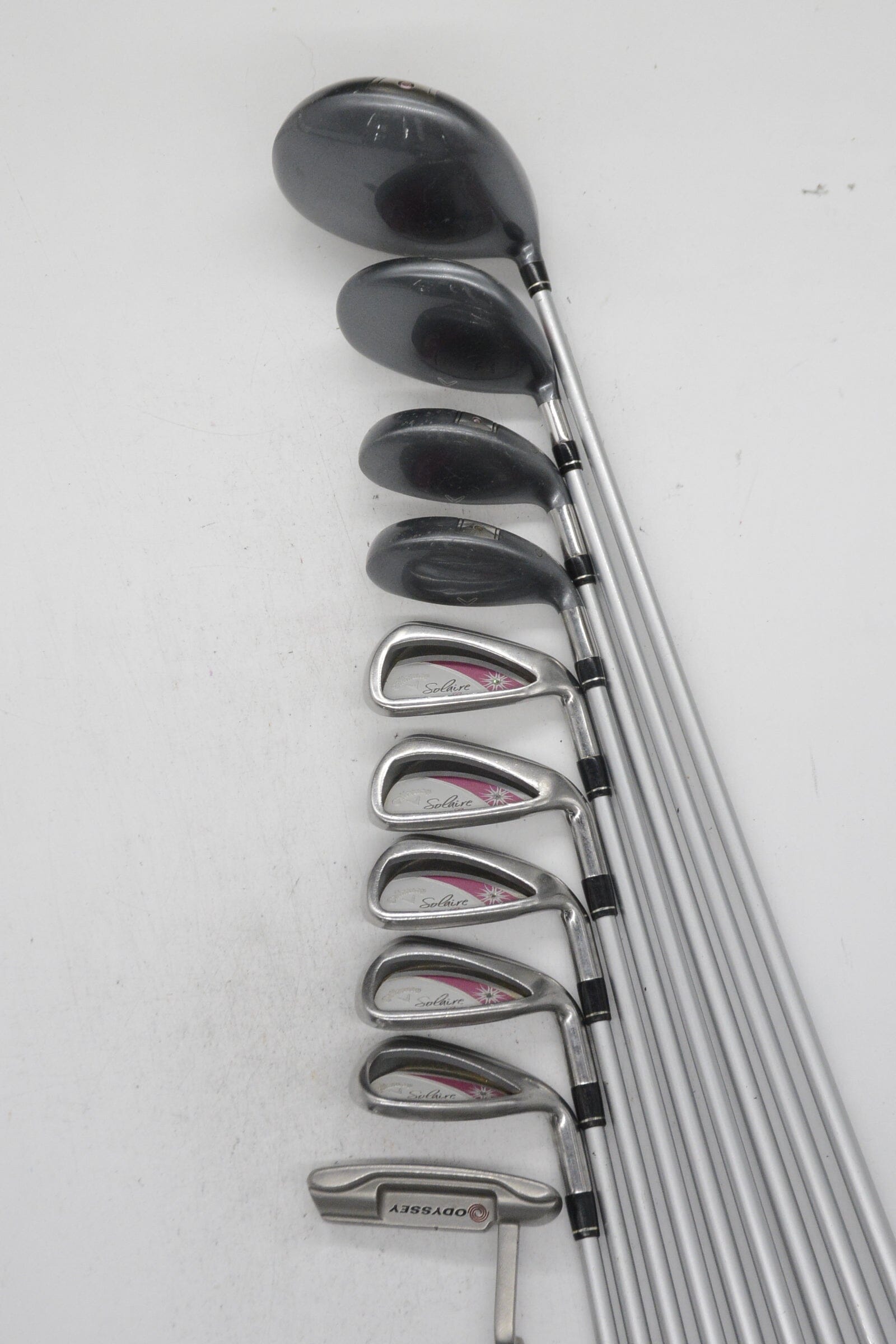 Women's Callaway Solaire Gems Mixed Full Set W Flex -0.25" Golf Clubs GolfRoots