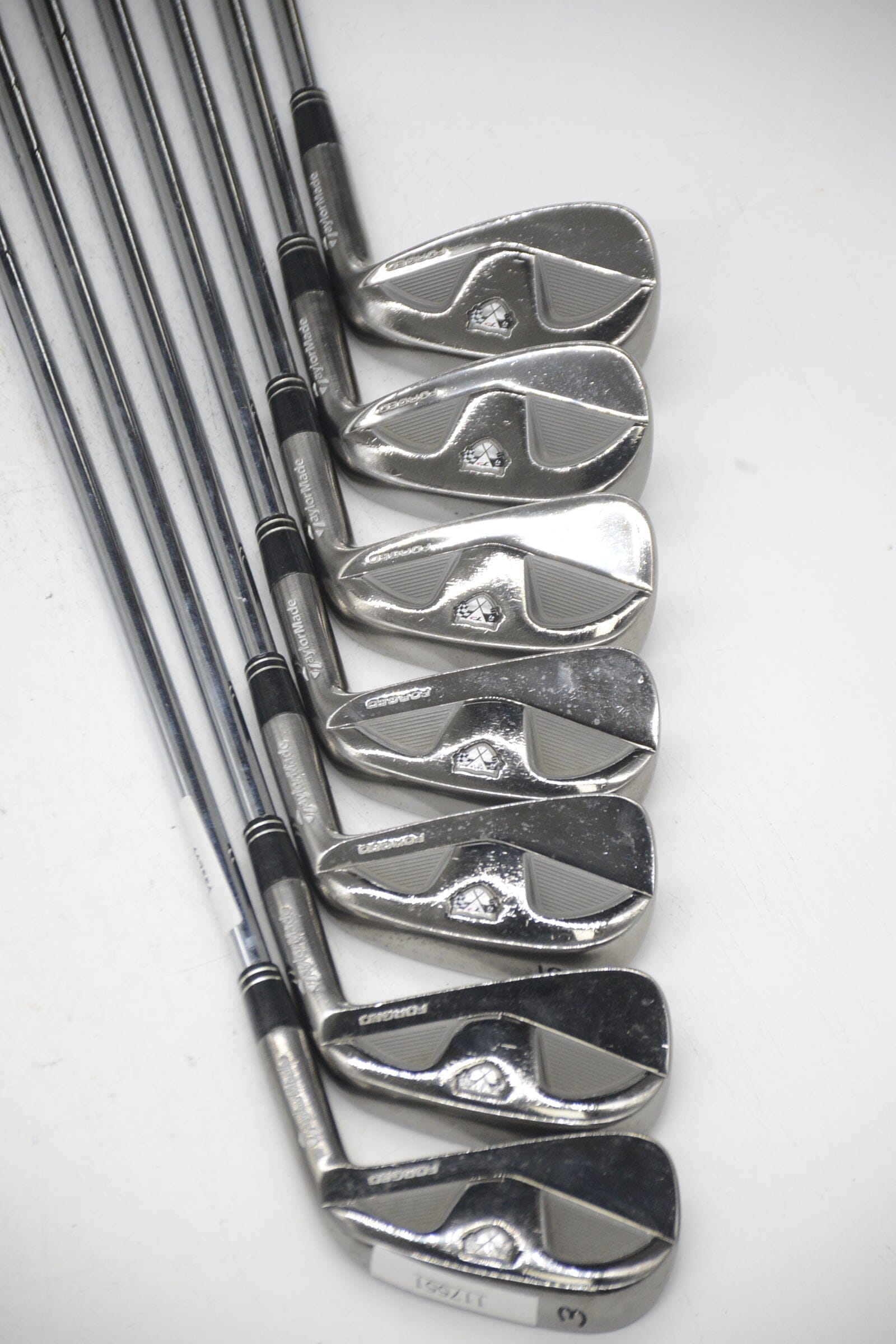 TaylorMade Rac MB TP Smoke 3-9 Iron Set S Flex Std Length Golf Clubs GolfRoots