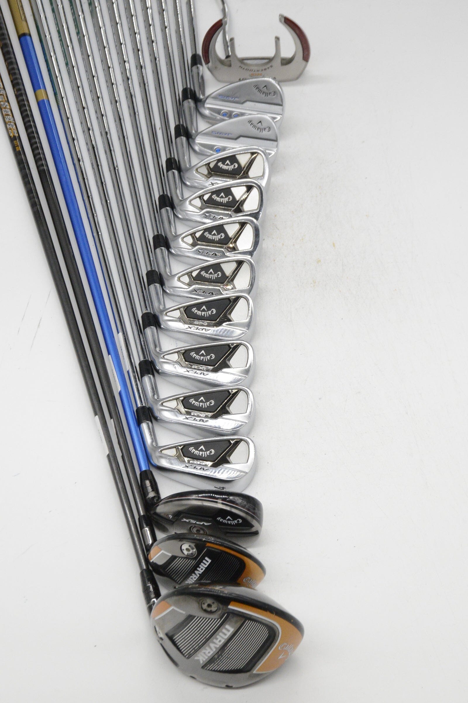 Callaway Apex 21 / Apex DCB Combo Mixed Full Set S Flex Std Length Golf Clubs GolfRoots