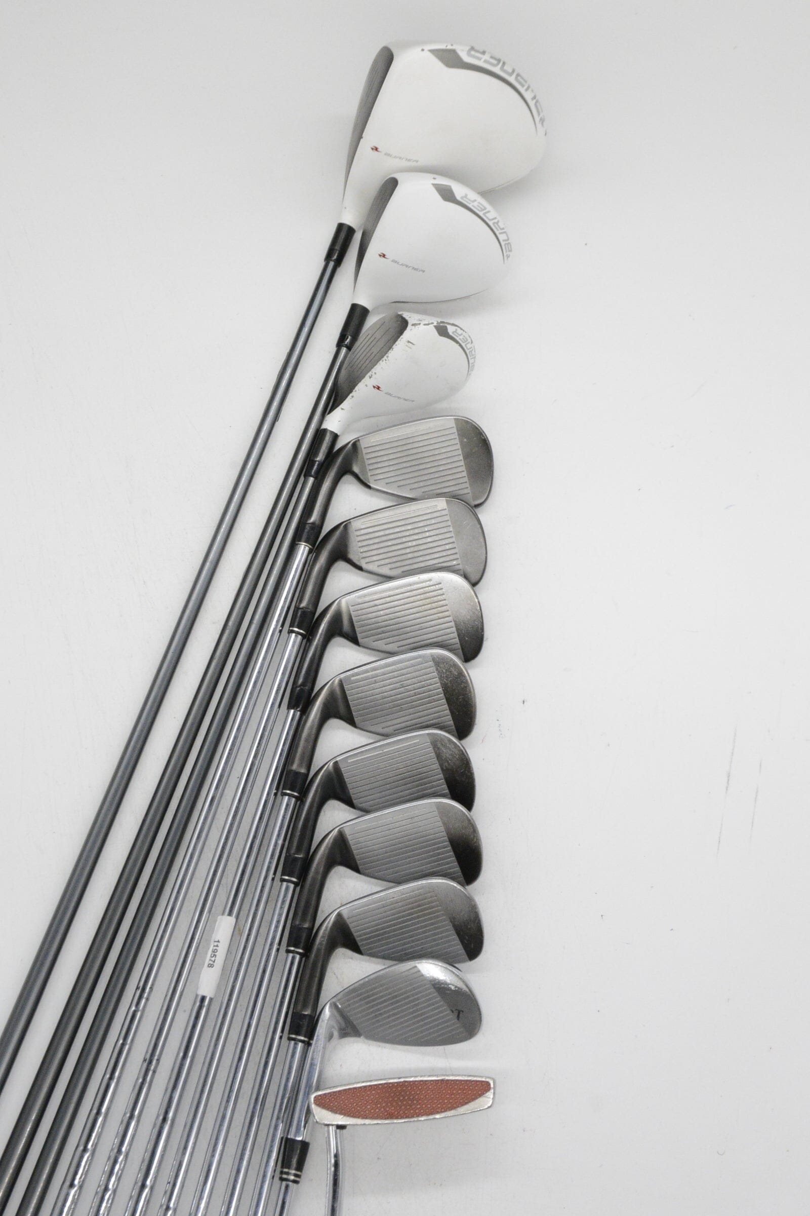 TaylorMade Burner 2.0 Mixed Full Set R Flex +0.25" Golf Clubs GolfRoots