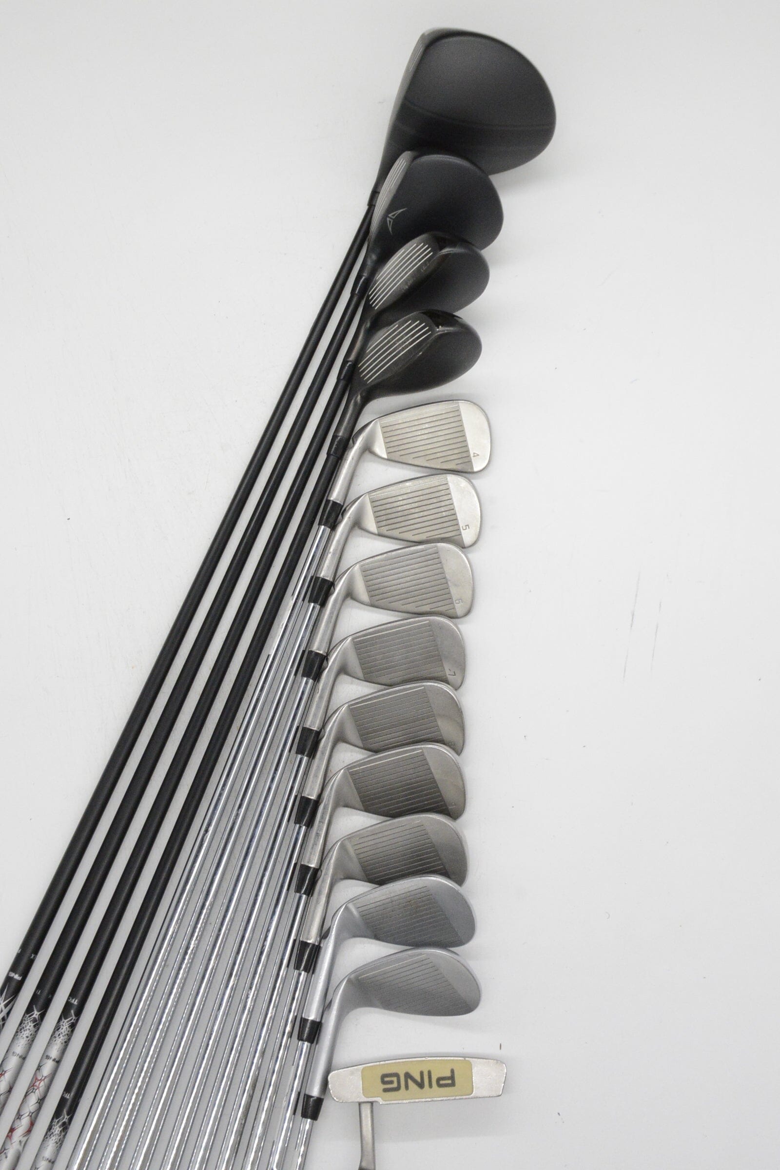 Ping I Series E1 Mixed Full Set S Flex +0.5" Golf Clubs GolfRoots