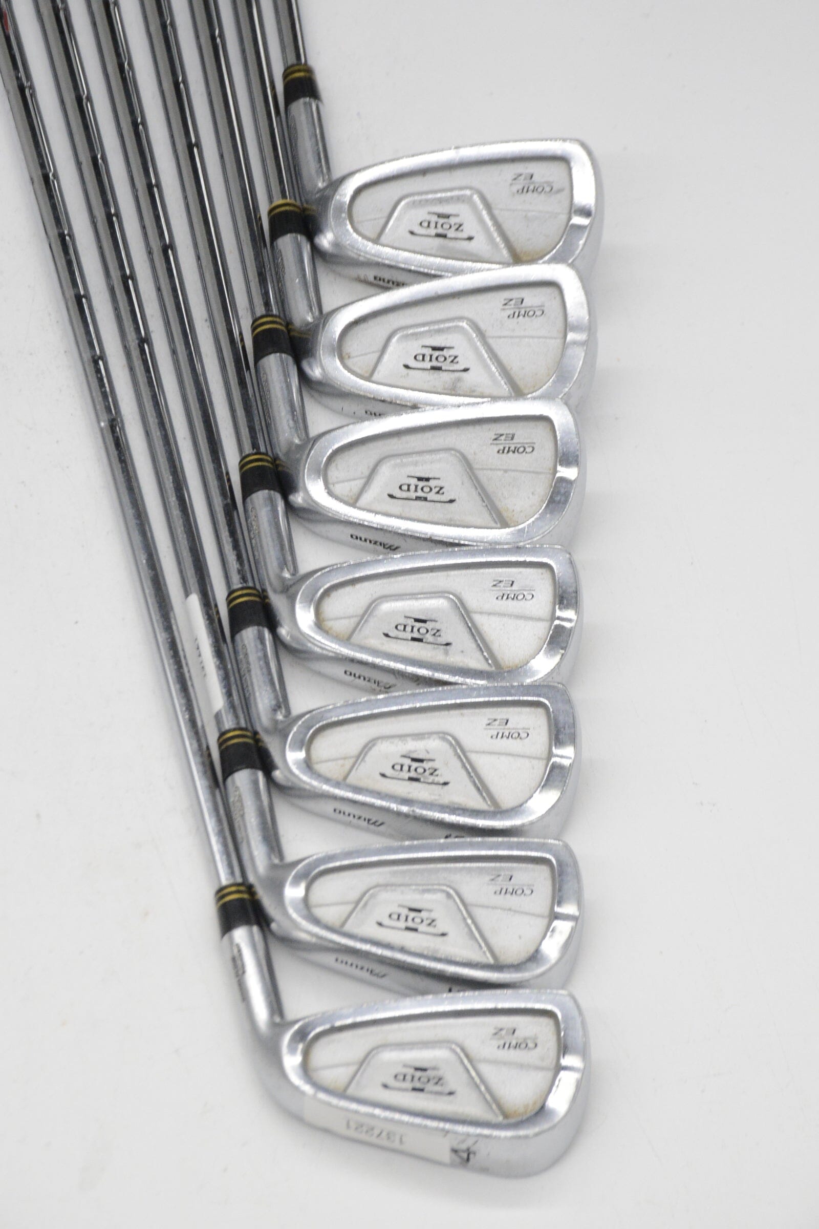 Mizuno T-Zoid Comp EZ 4-PW Iron Set S Flex +0.25" Golf Clubs GolfRoots