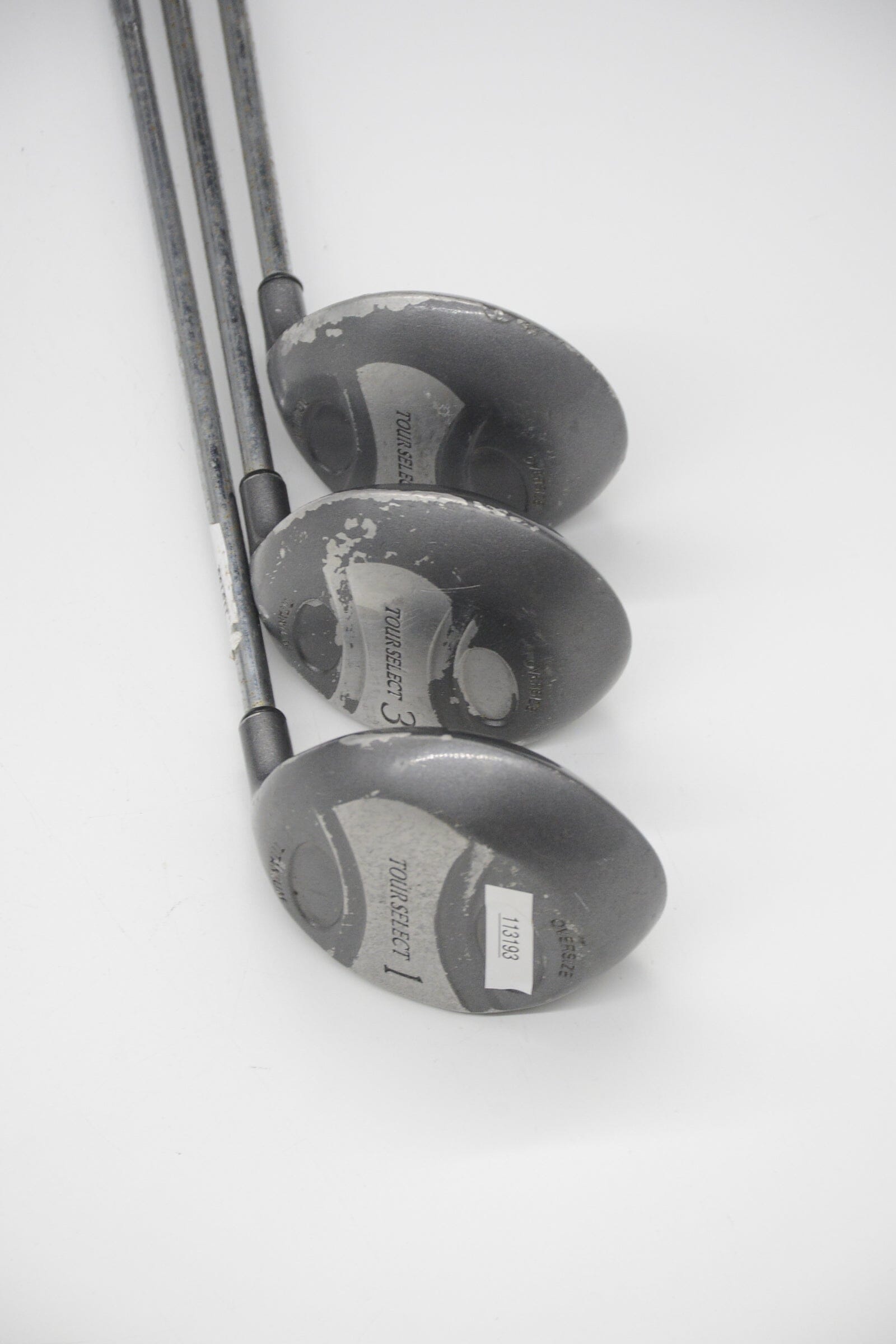 Tour Select Oversized Ti D, 3W, 5W Wood Set R Flex Golf Clubs GolfRoots