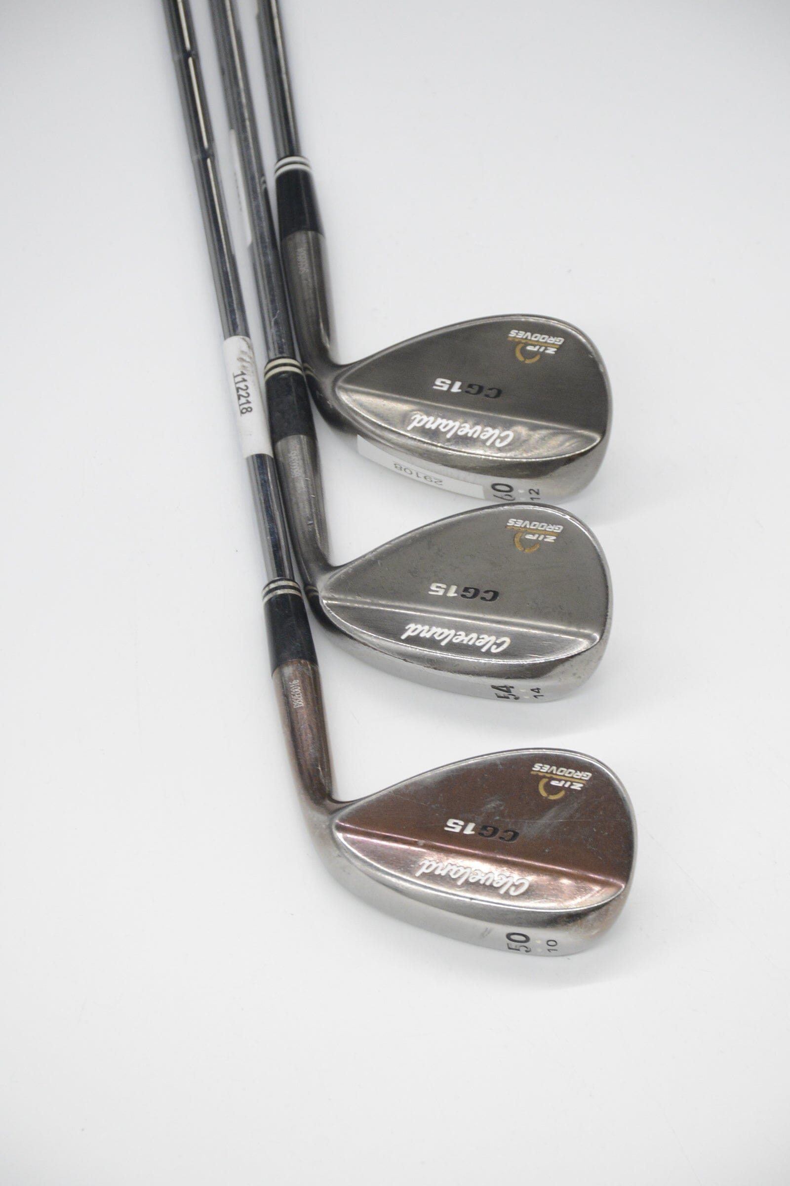 Cleveland CG15 Black Pearl 50, 54, 60 Degree Wedge Set Wedge Flex Golf Clubs GolfRoots