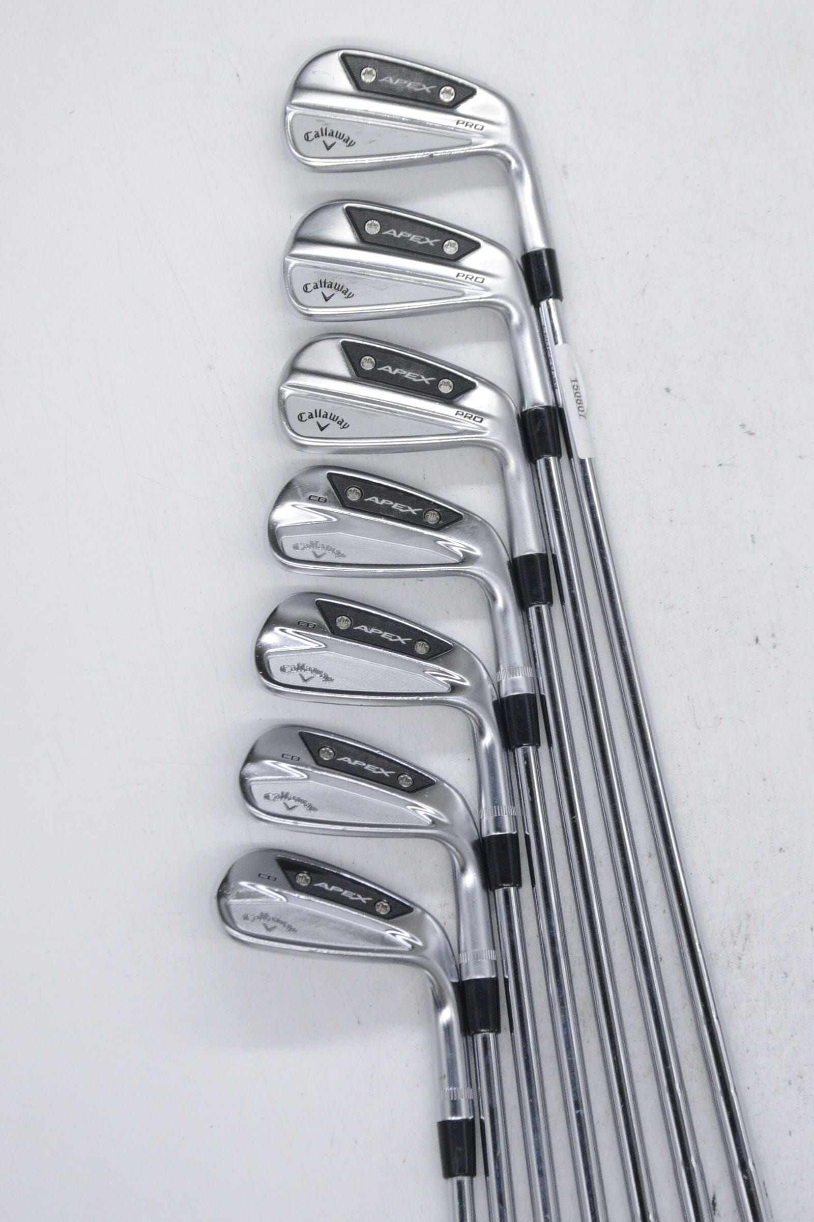 Callaway Apex CB 24 5-GW Iron Set R Flex +0.25" Golf Clubs GolfRoots