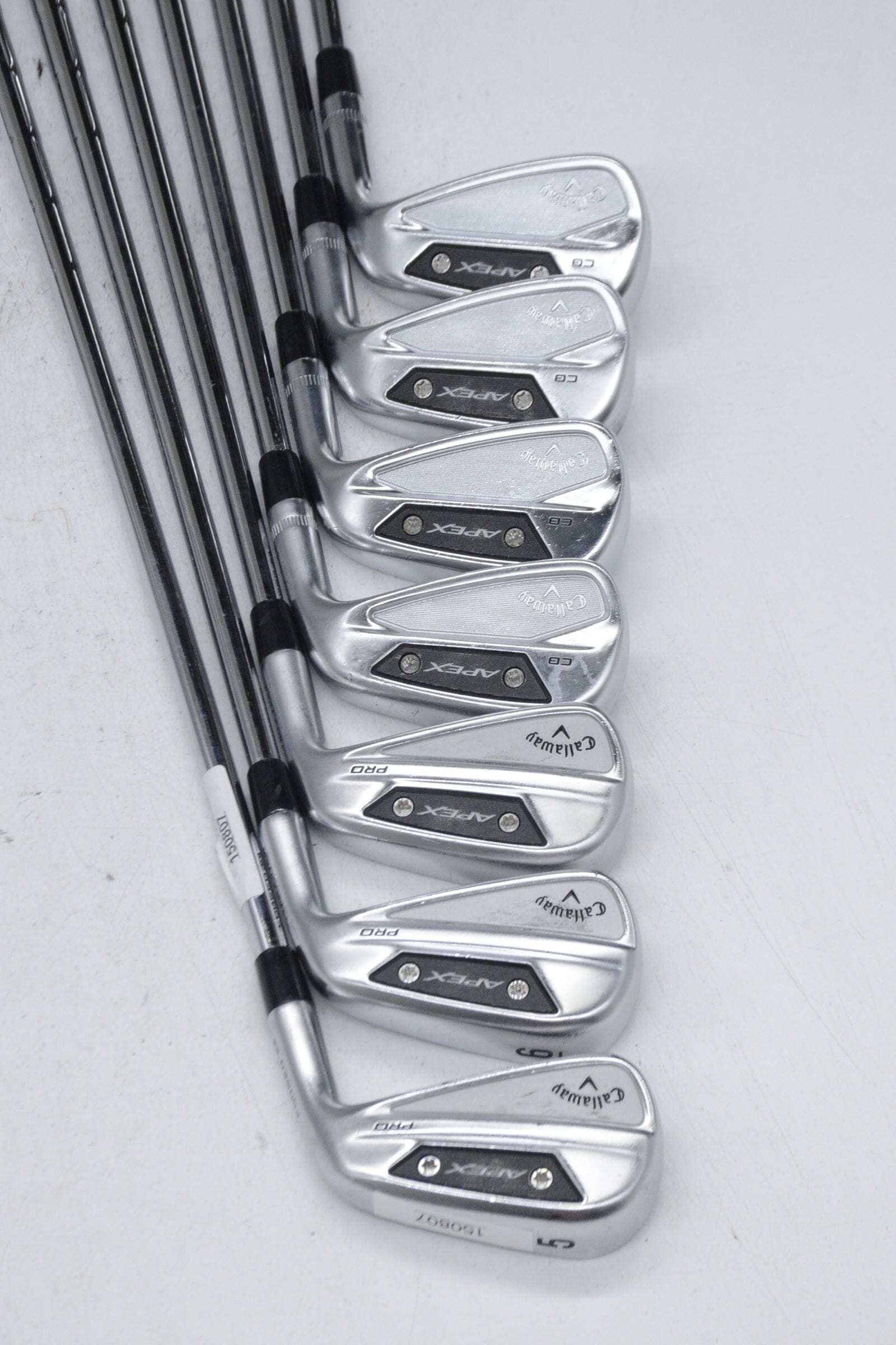 Callaway Apex CB 24 5-GW Iron Set R Flex +0.25" Golf Clubs GolfRoots