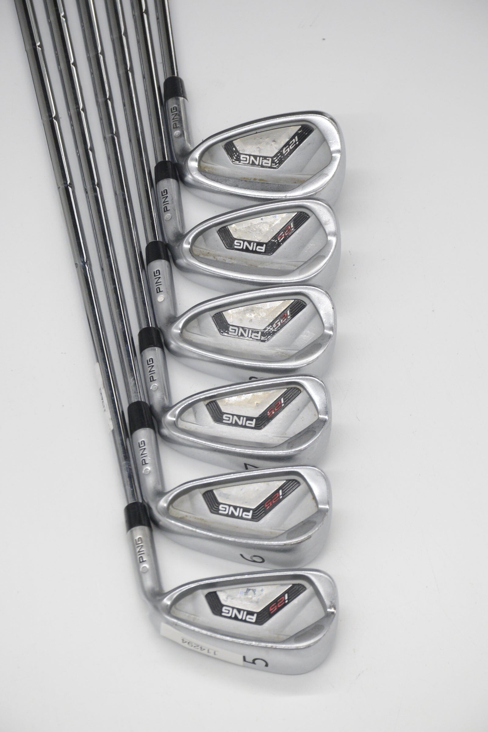 Ping I25 5-PW Iron Set S Flex +0.5" Golf Clubs GolfRoots
