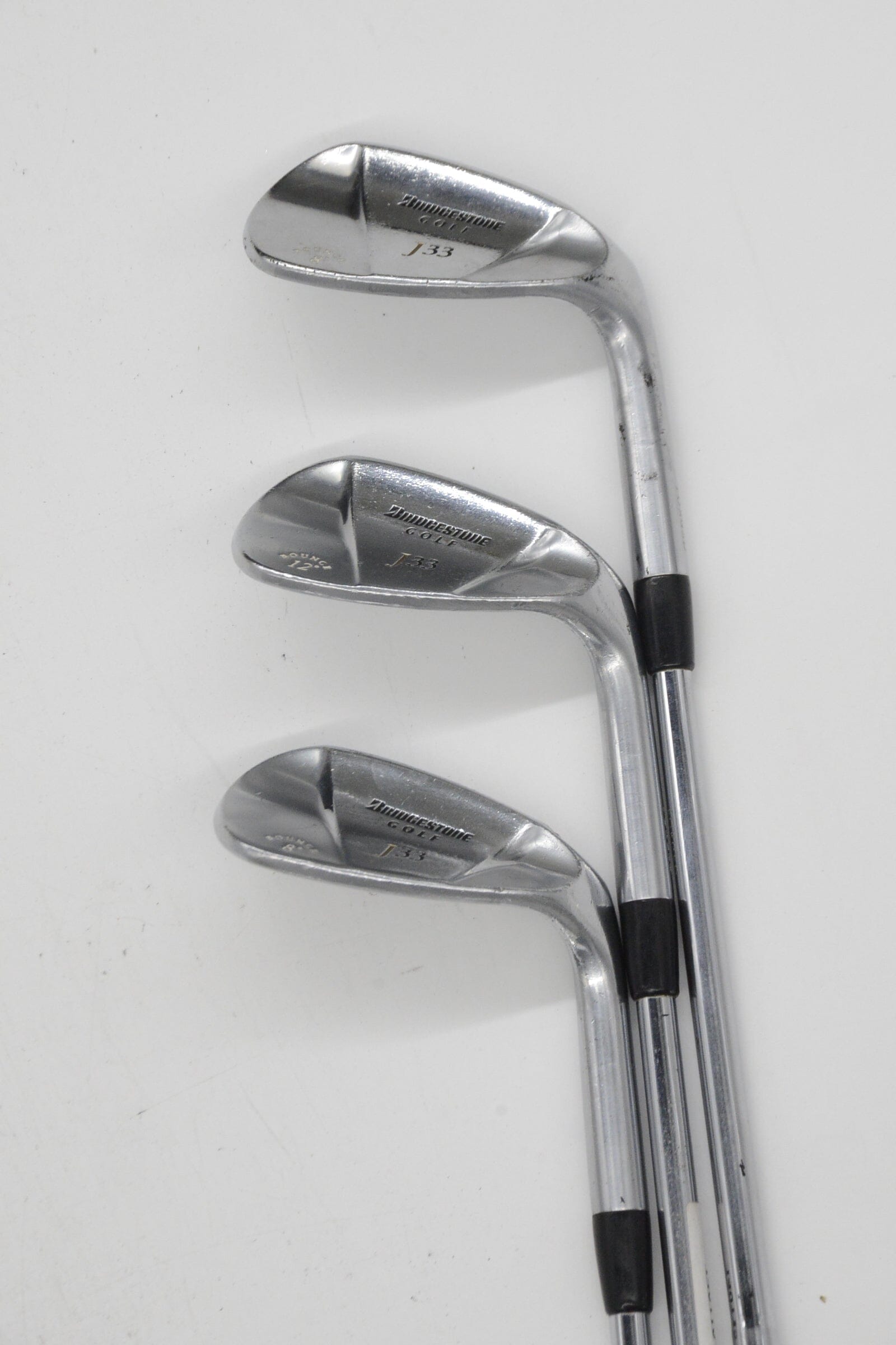 Bridgestone J33 52, 56, 60 Degree Wedge Set S Flex Golf Clubs GolfRoots