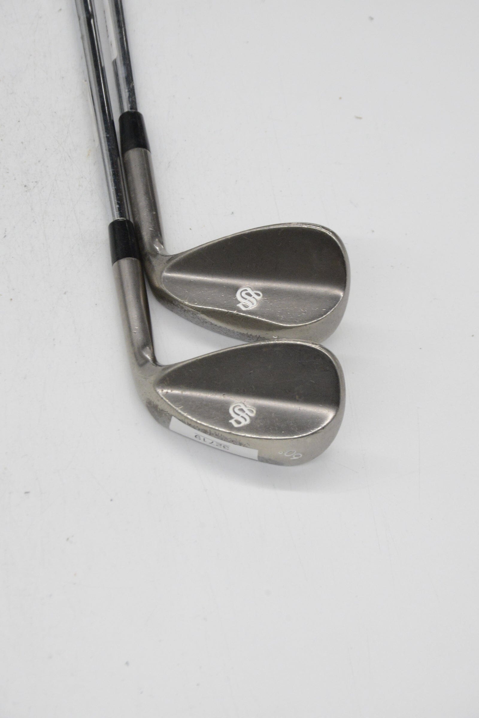 Scratch 8620 Ds Black Nickel 56 & 60 Degree Wedge Set S Flex Golf Clubs GolfRoots