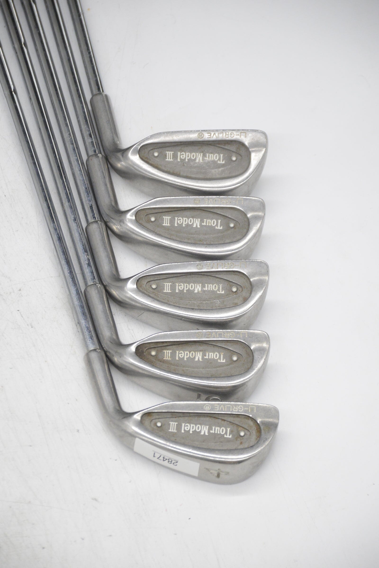 Tour Model II Li-Gruve 4-7, 9 Iron Set R Flex -0.25" Golf Clubs GolfRoots