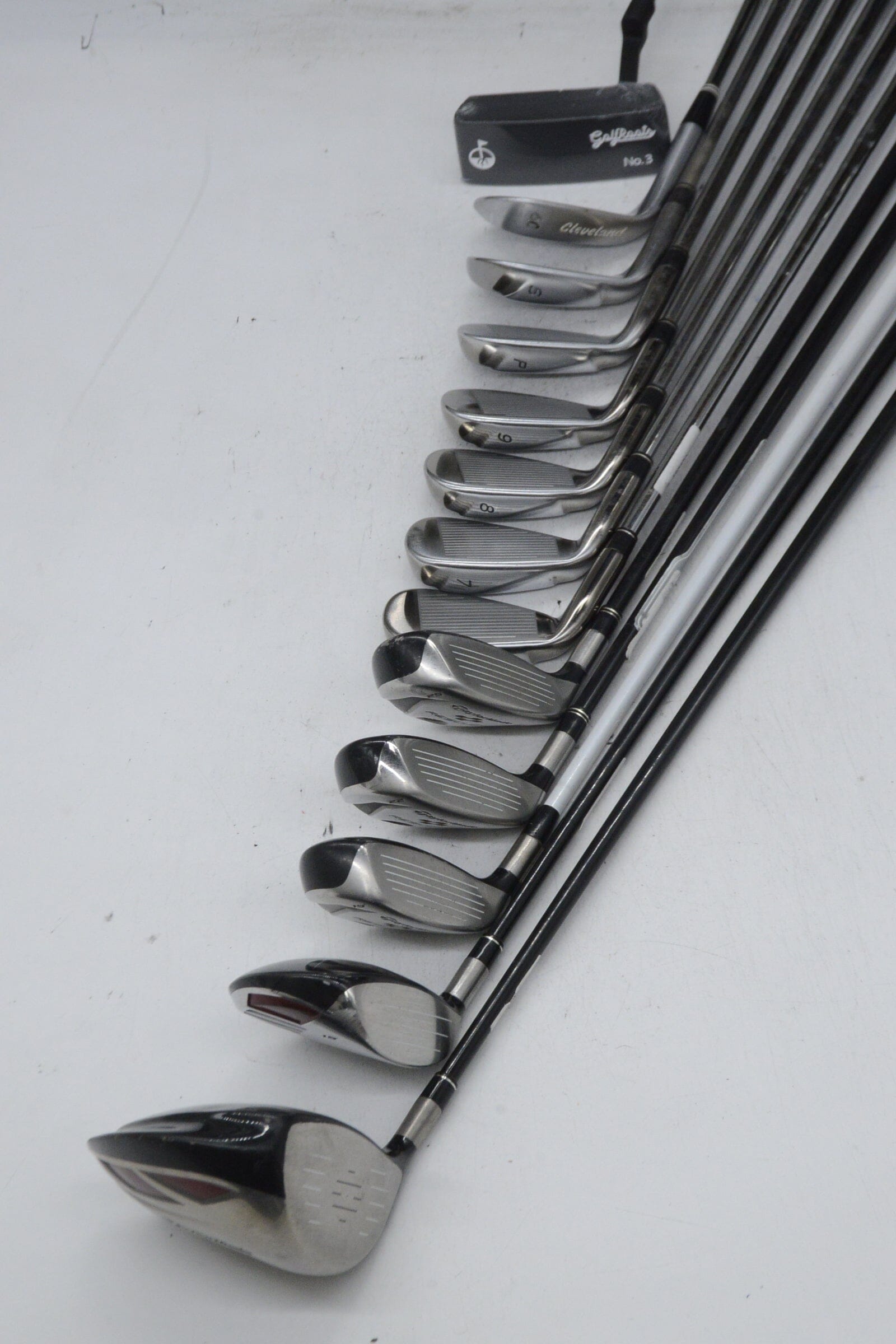TaylorMade Burner '09 Mixed Full Set S Flex +0.25" Golf Clubs GolfRoots
