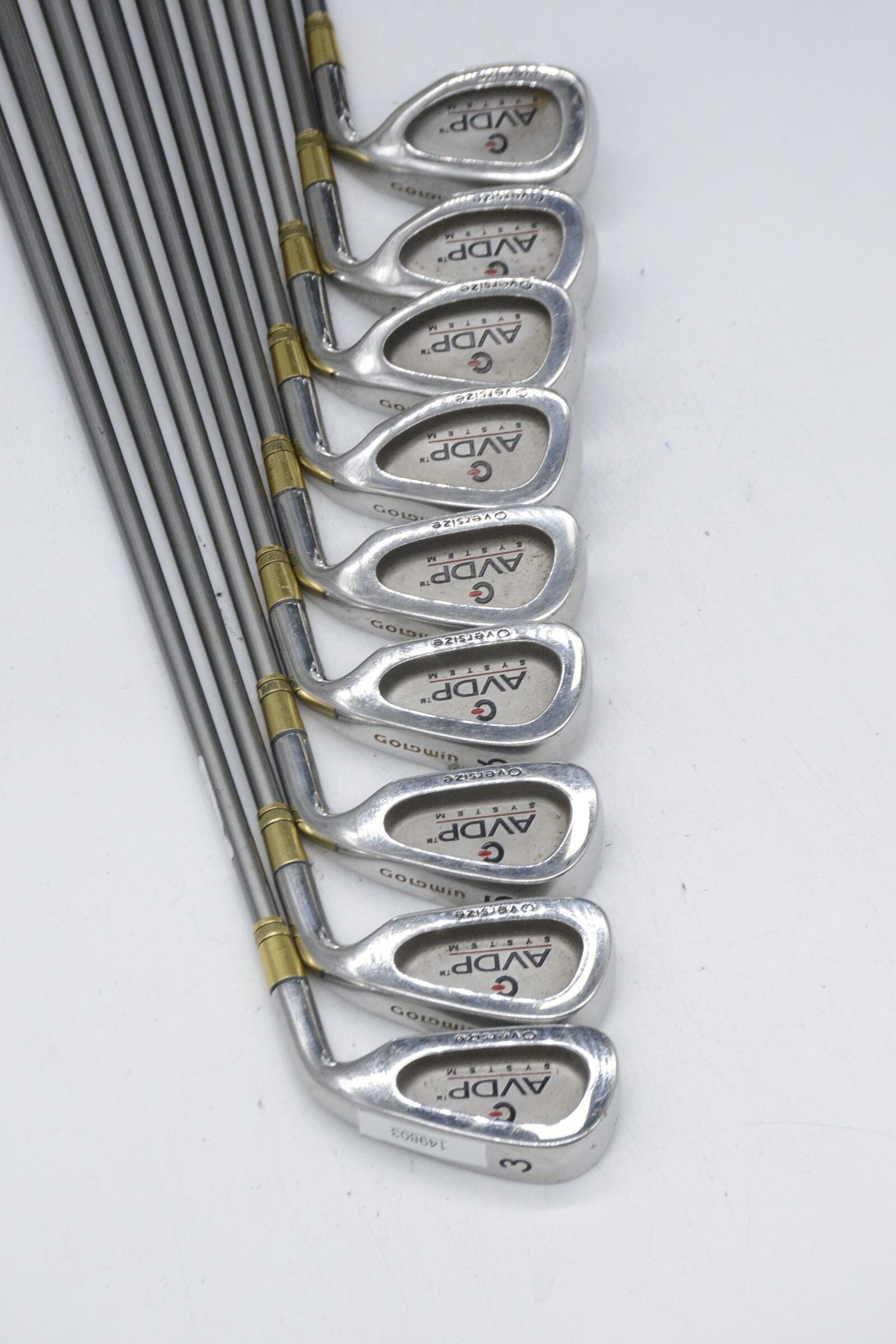 AVDP Oversize 3-AW Iron Set S Flex -0.5" Golf Clubs GolfRoots