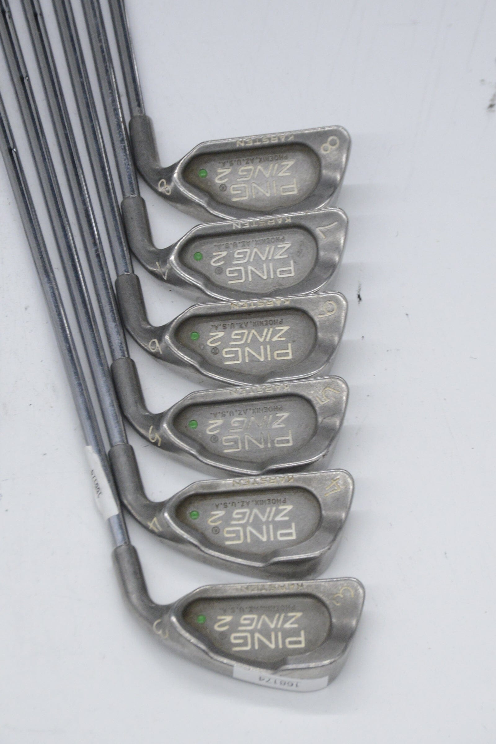 Ping Zing 2 3-8 Iron Set R Flex +0.25"
