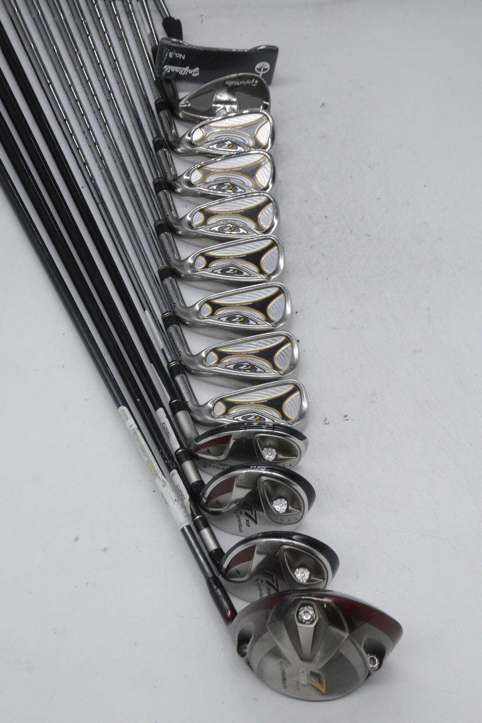 TaylorMade R7 Mixed Full Set S Flex Std Length Golf Clubs GolfRoots