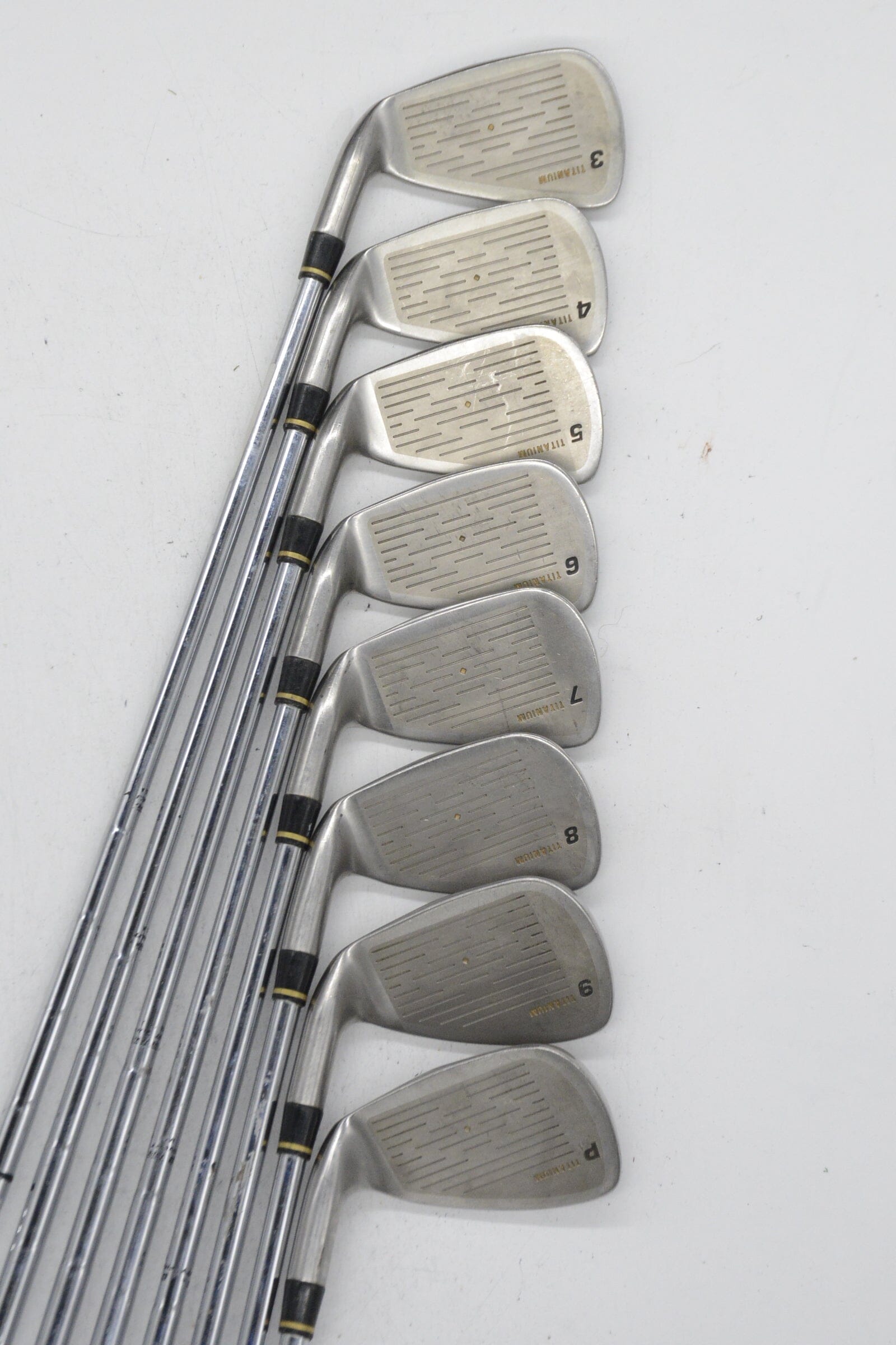 Top Flite Tour Ti 3-PW Iron Set R Flex -0.5" Golf Clubs GolfRoots