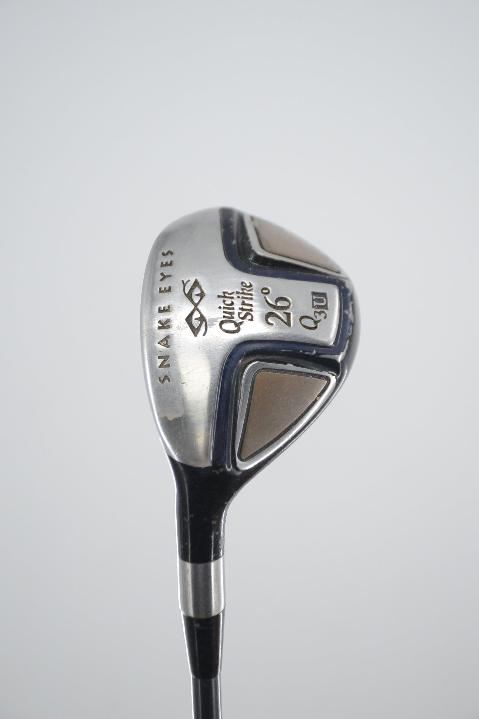 Lefty Snake Eyes Q3U 26 Degree Hybrid R Flex 39.5" Golf Clubs GolfRoots