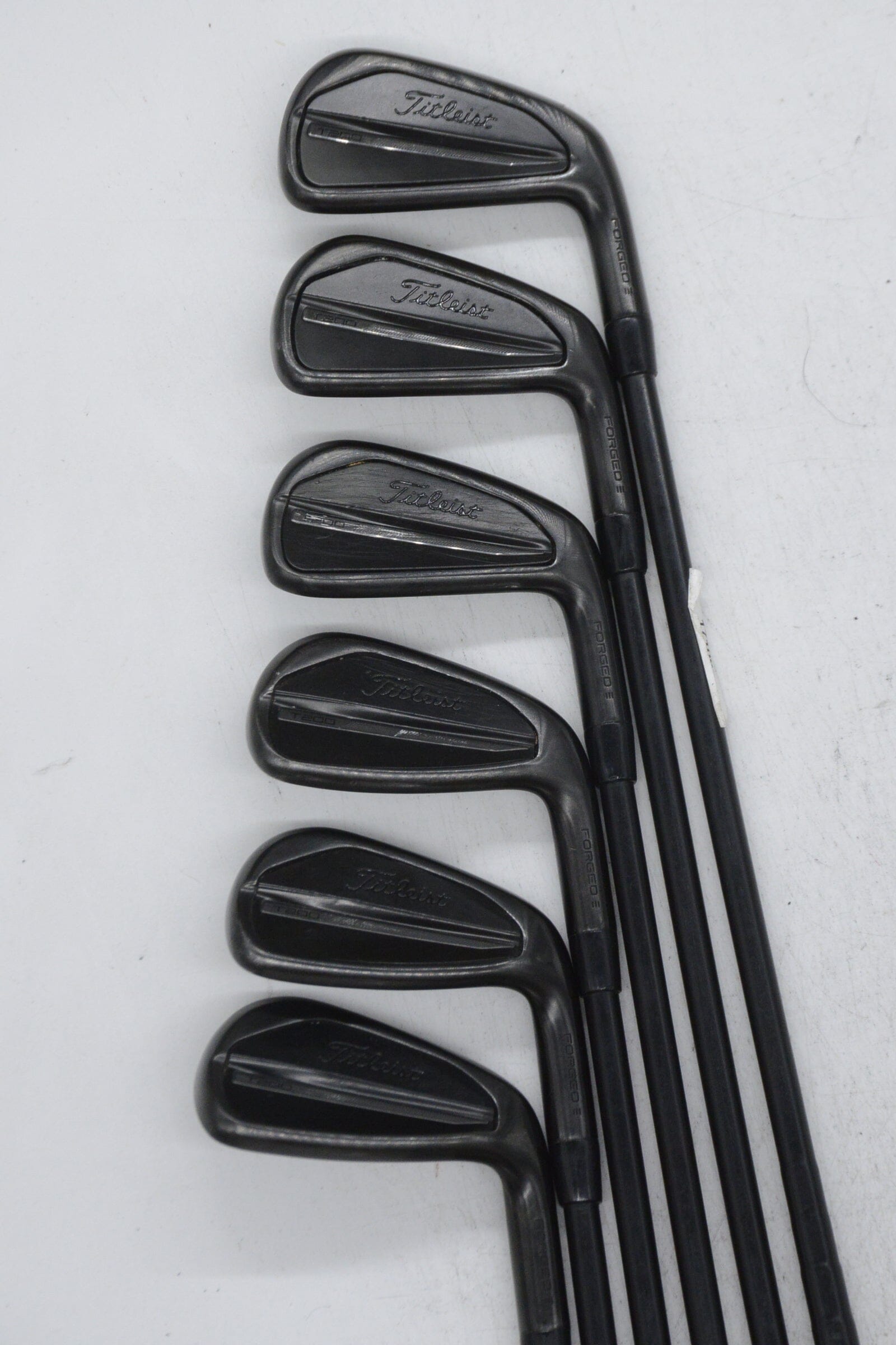 Titleist T200 Black 5-PW Iron Set S Flex +0.5" Golf Clubs GolfRoots