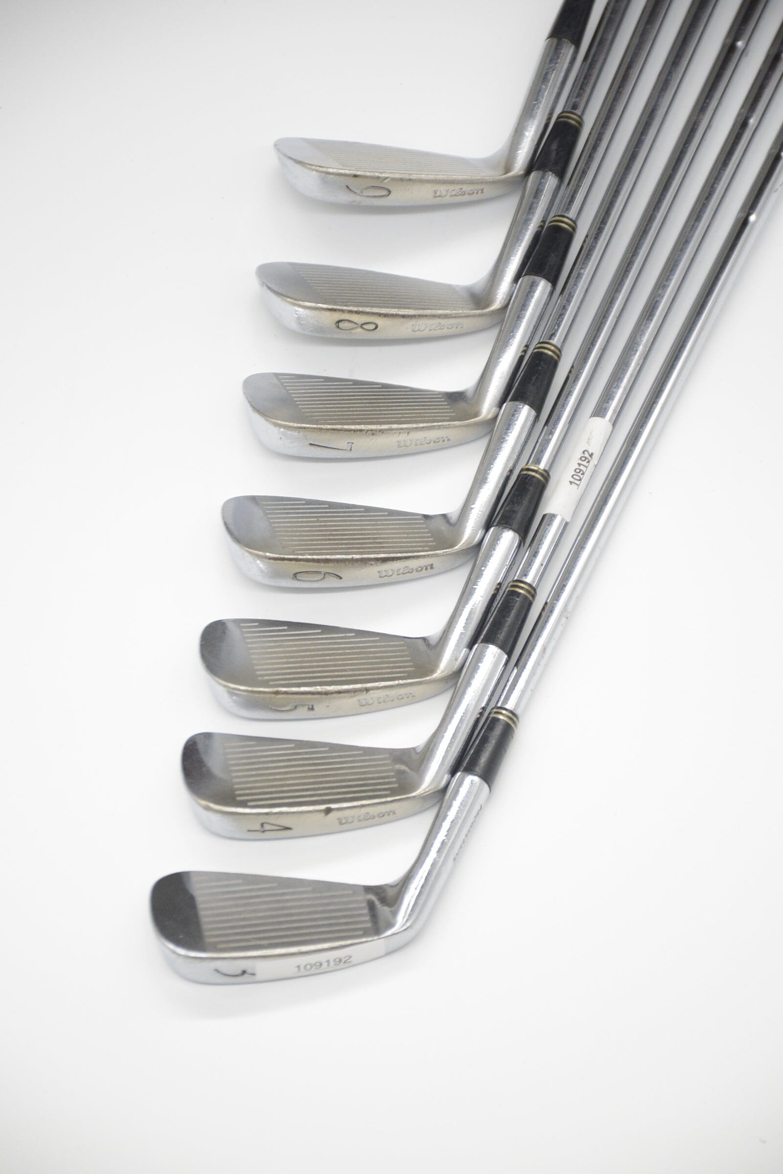 Wilson Staff 3-9 Iron Set S Flex -0.25" Golf Clubs GolfRoots