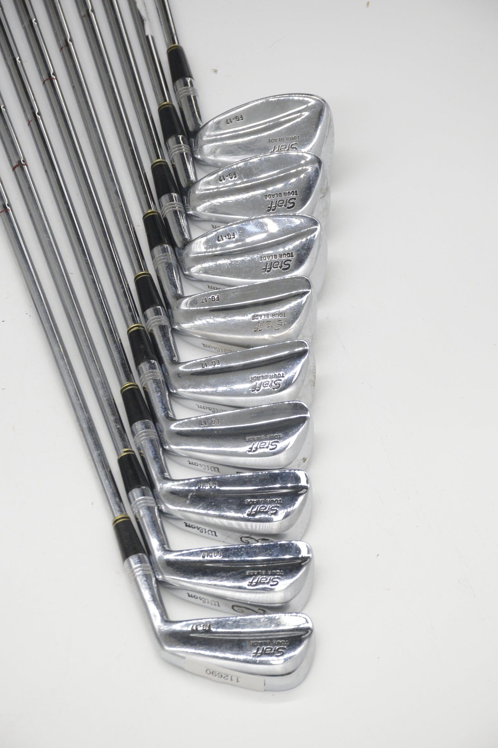 Wilson Staff Tour Blade 1-5, 7-PW Iron Set S Flex +0.5" Golf Clubs GolfRoots