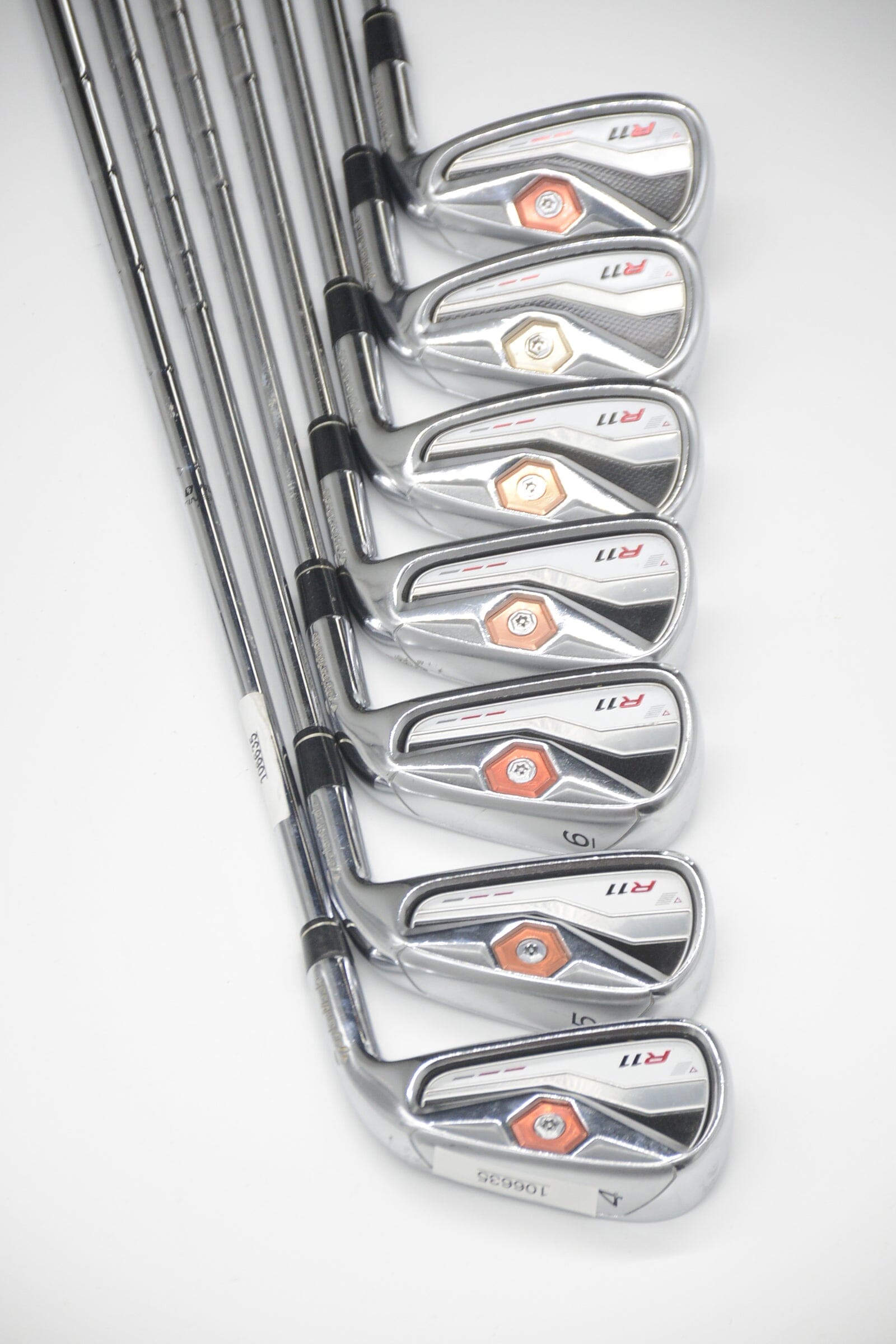 TaylorMade R11 4-PW Iron Set S Flex Std Length Golf Clubs GolfRoots