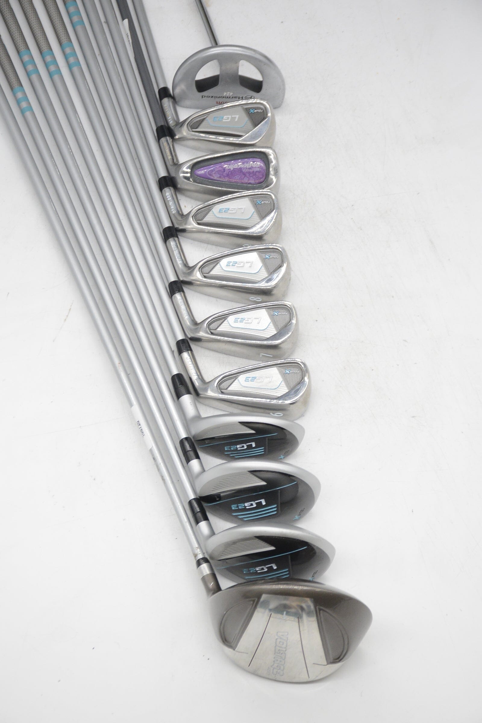 Women's Tour X LG 23 Mixed Full Set W Flex -1" Golf Clubs GolfRoots