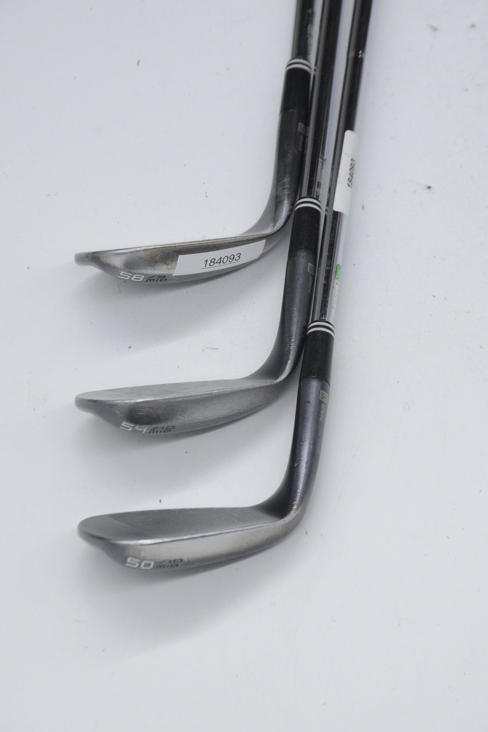 Cleveland RTX 4 Black Satin 50, 54, 58 Degree Wedge Set S Flex Golf Clubs GolfRoots