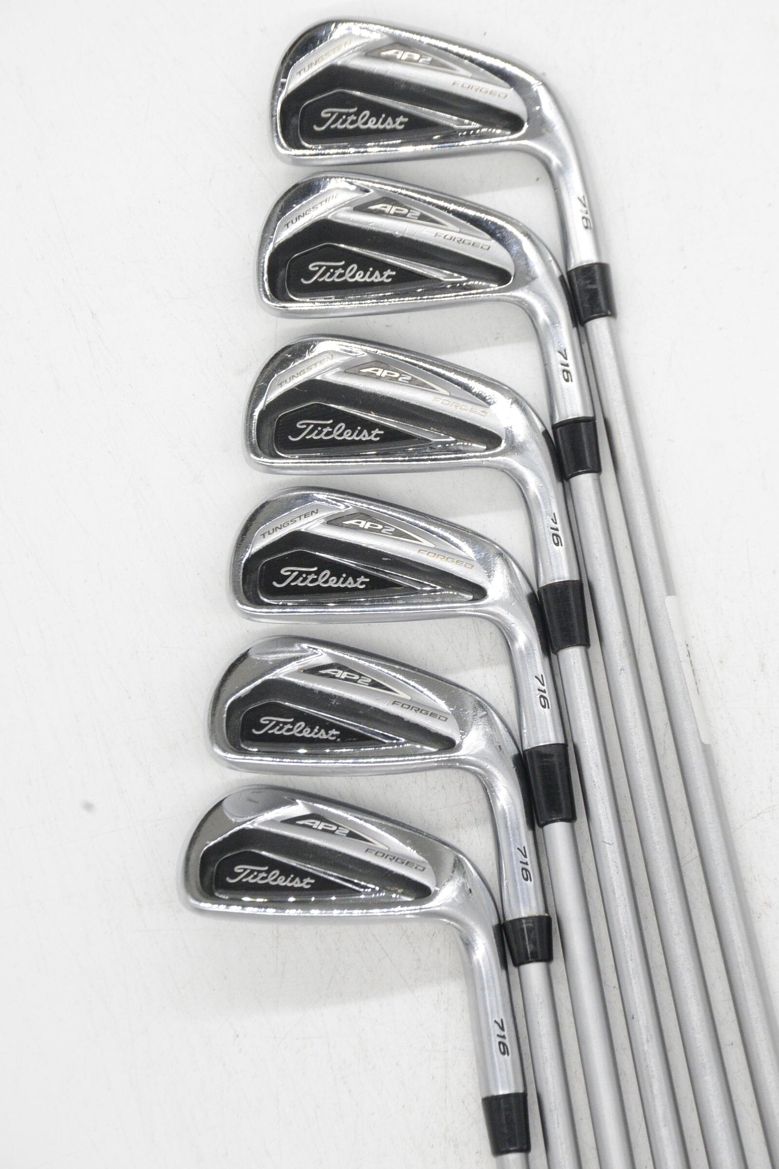 Titleist 716 AP2 Forged 4-9 Iron Set S Flex +0.25" Golf Clubs GolfRoots