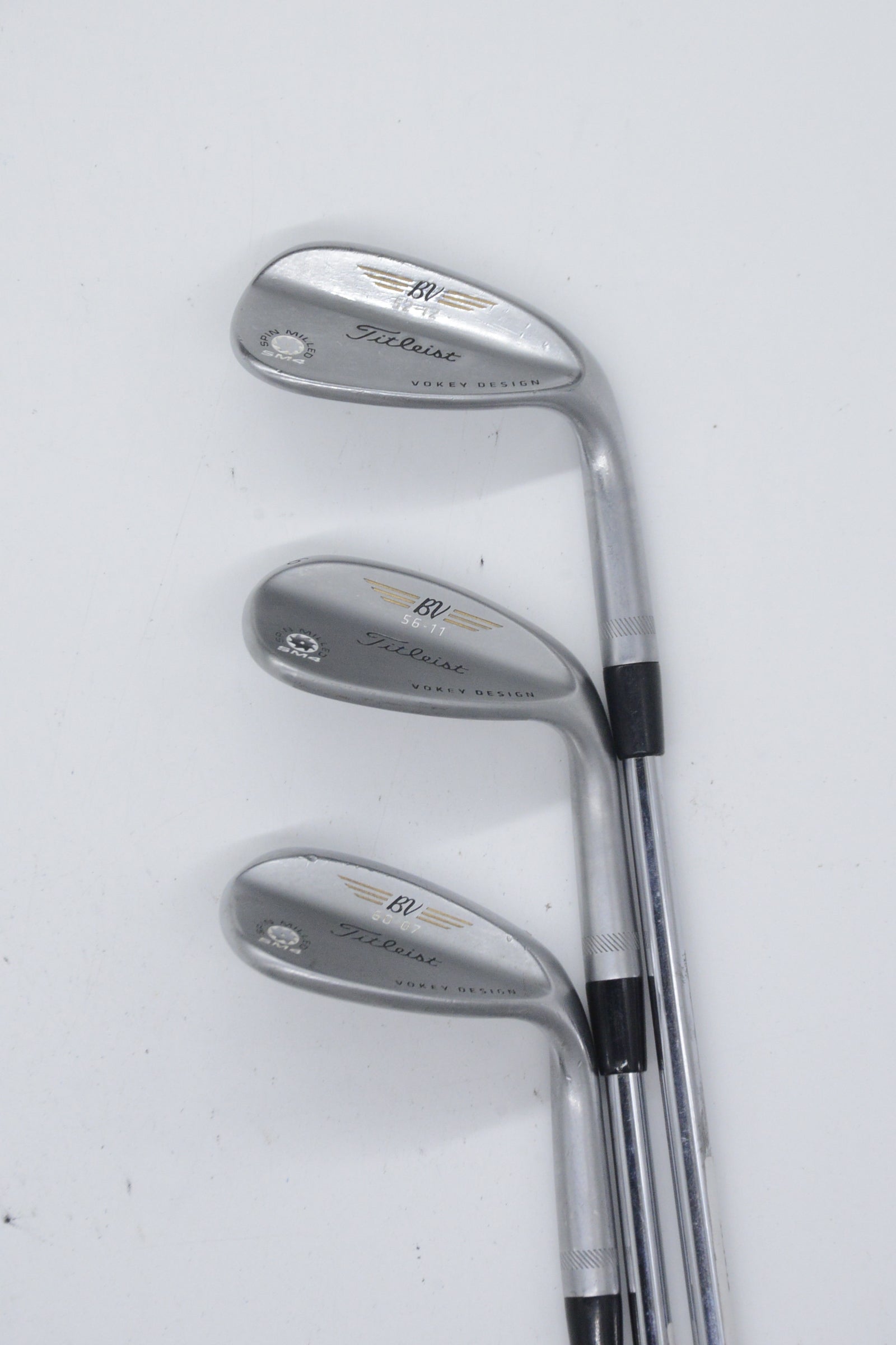 Titleist Vokey SM4 Tour Chrome 52, 56, 60 Degree Wedge Set Wedge Flex
