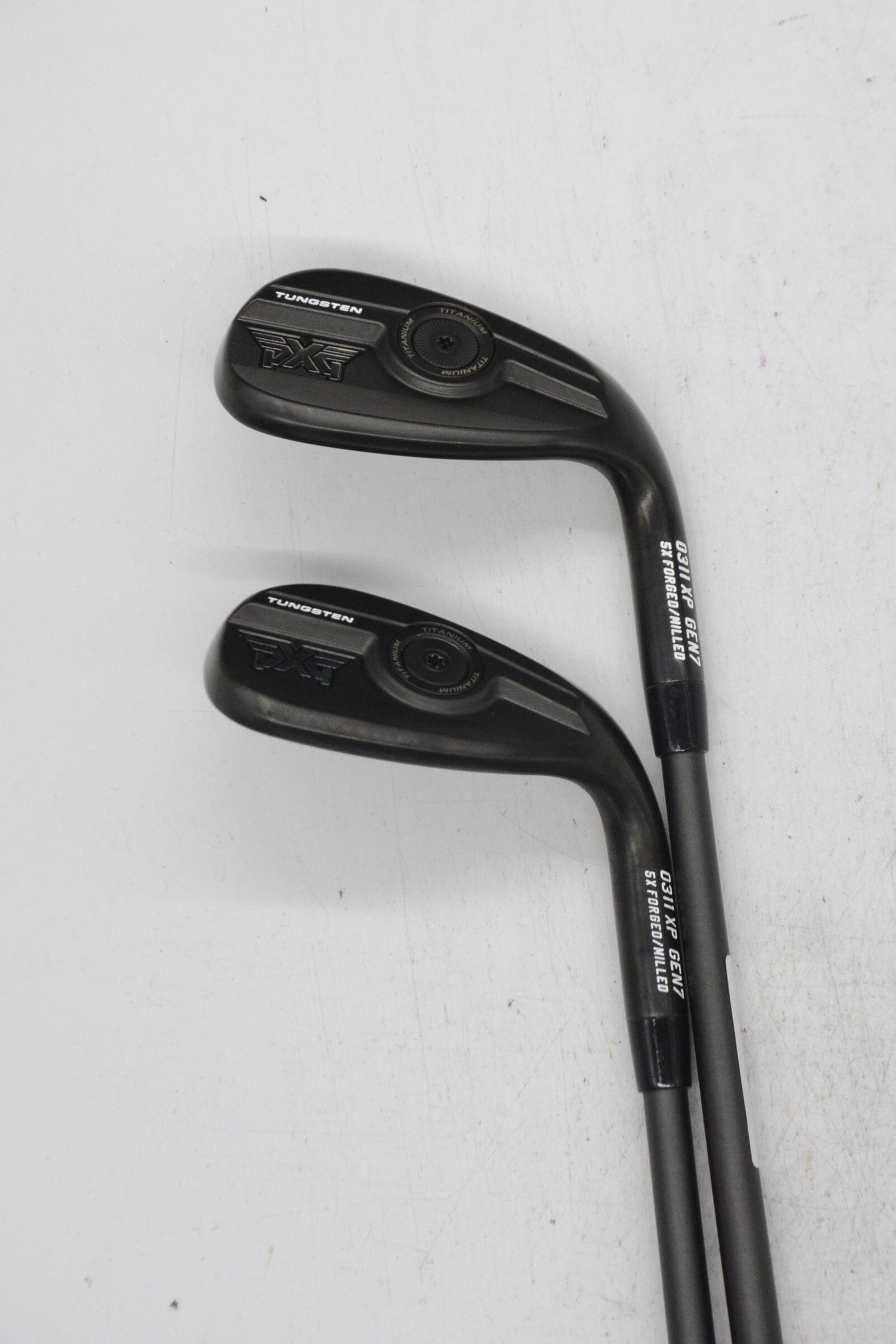 PXG 0311XP Gen7 Xtreme Dark SW & LW Wedge Set S Flex Golf Clubs GolfRoots