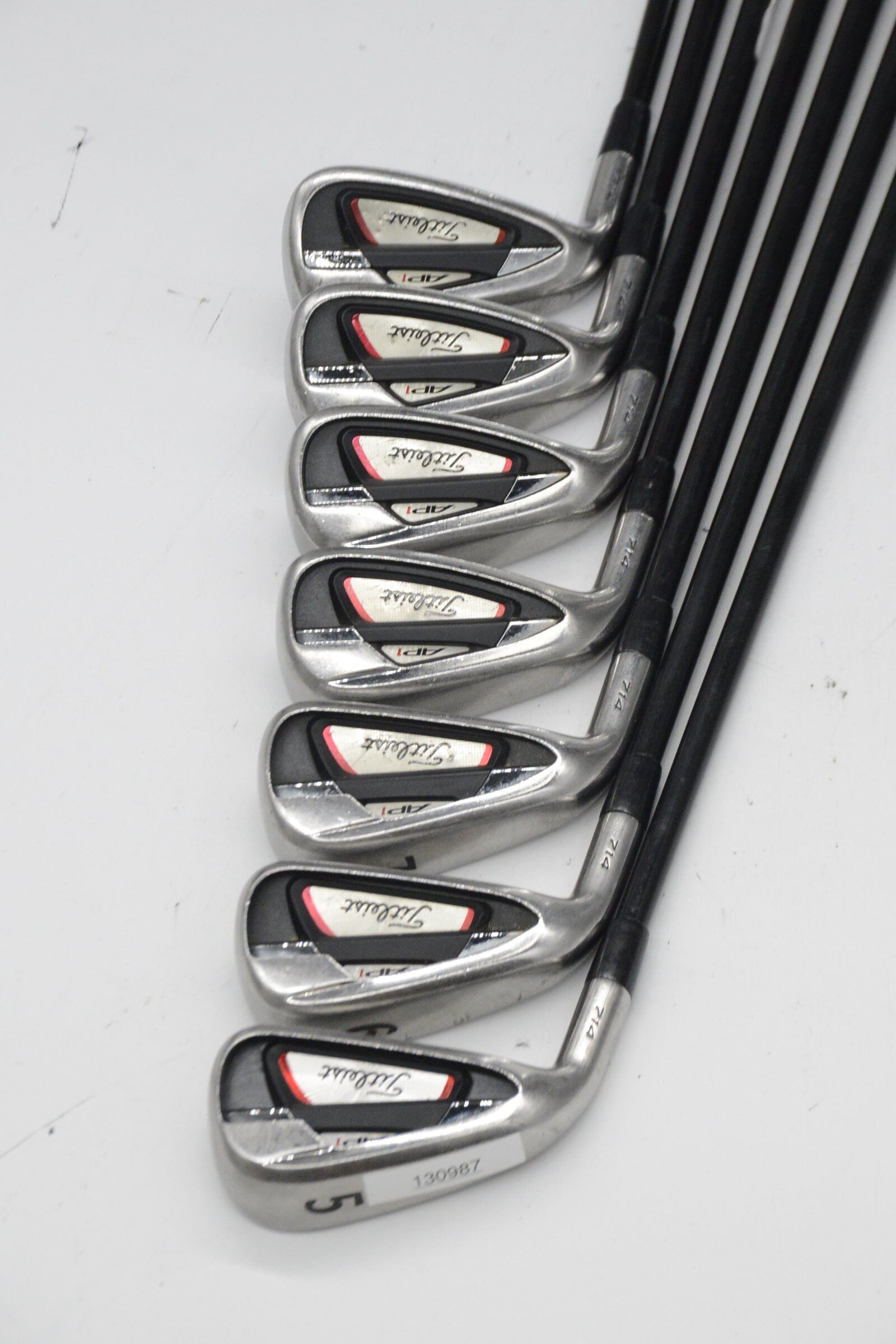 Lefty Titleist 714 AP1 5-AW Iron Set R Flex -0.25"