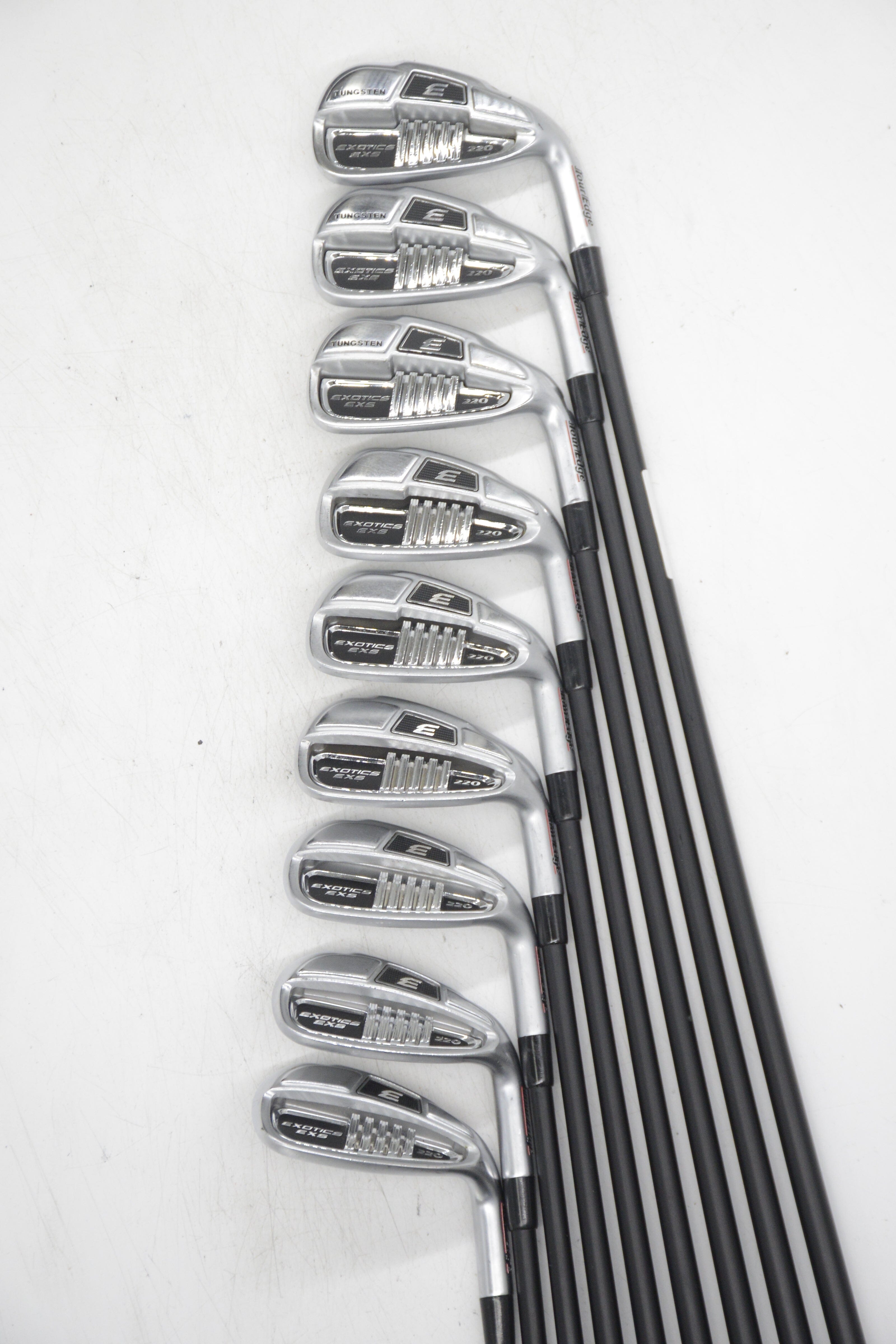Tour Edge Exotics EXS 220 5-SW Iron Set R Flex -0.5" Golf Clubs GolfRoots