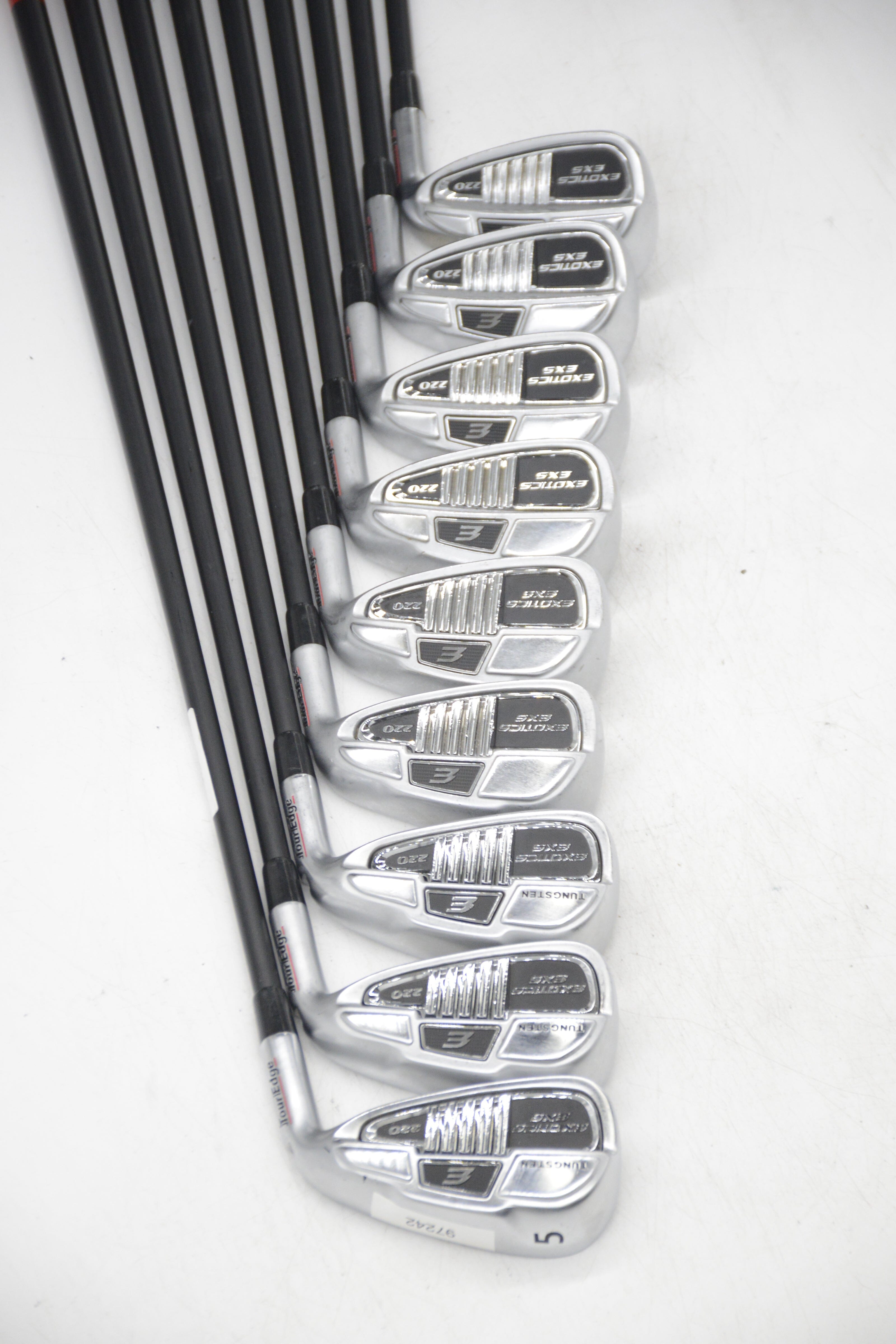 Tour Edge Exotics EXS 220 5-SW Iron Set R Flex -0.5" Golf Clubs GolfRoots