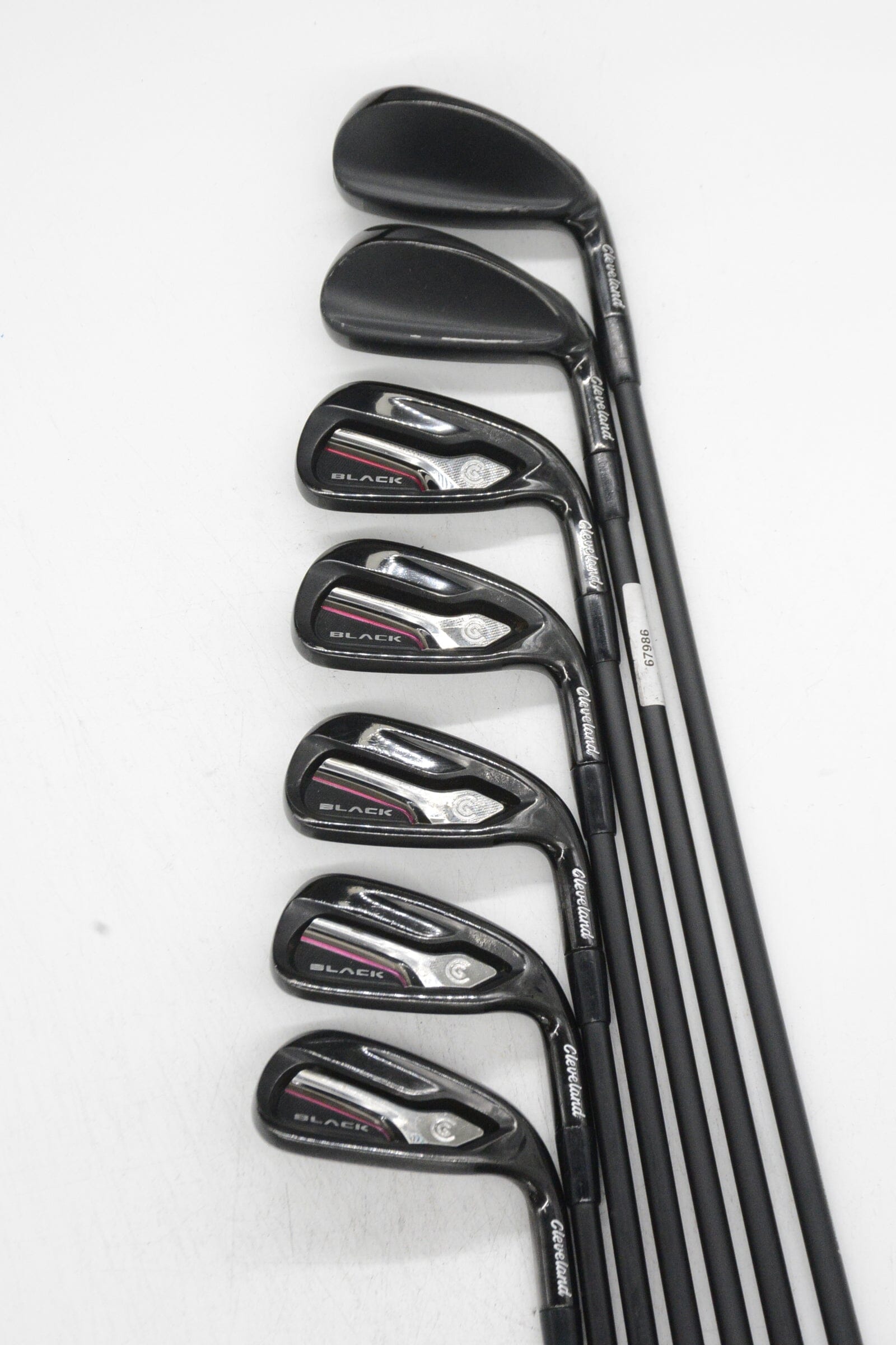 Women's Cleveland CG Black 5-PW Iron Set W Flex Std Length Golf Clubs GolfRoots