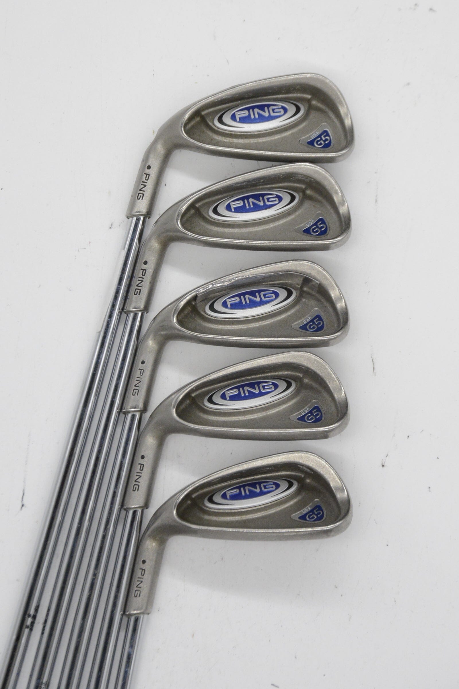Lefty Ping G5 5-9 Iron Set S Flex Std Length