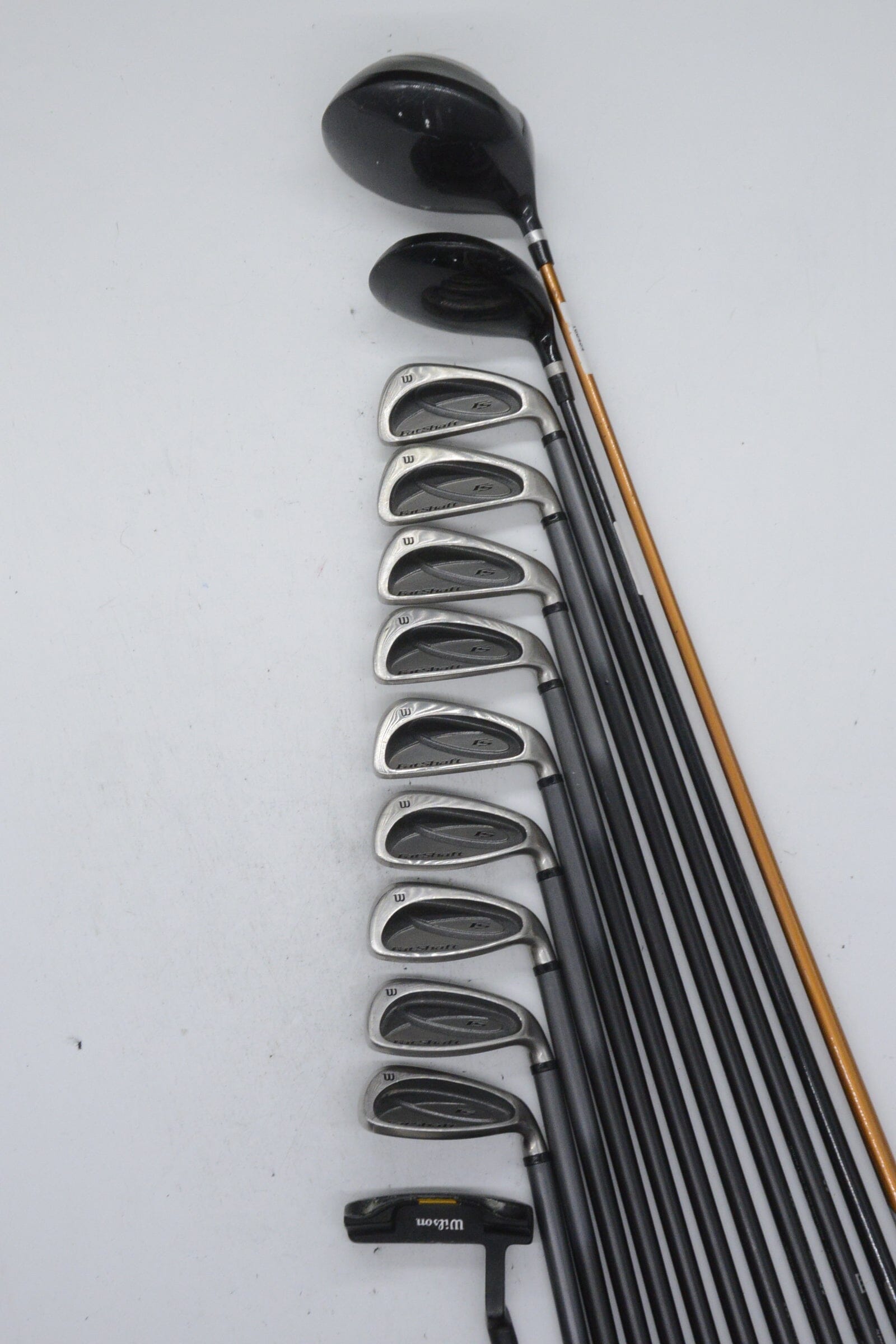 Wilson Fat Shaft Mixed Full Set R Flex Std Length Golf Clubs GolfRoots