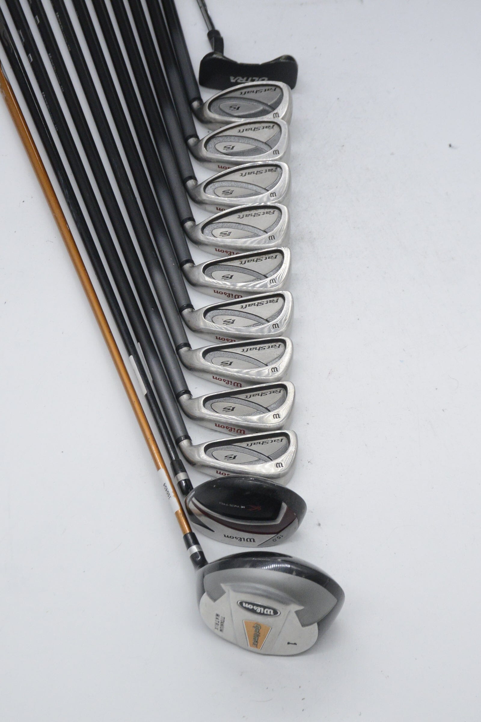 Wilson Fat Shaft Mixed Full Set R Flex Std Length Golf Clubs GolfRoots