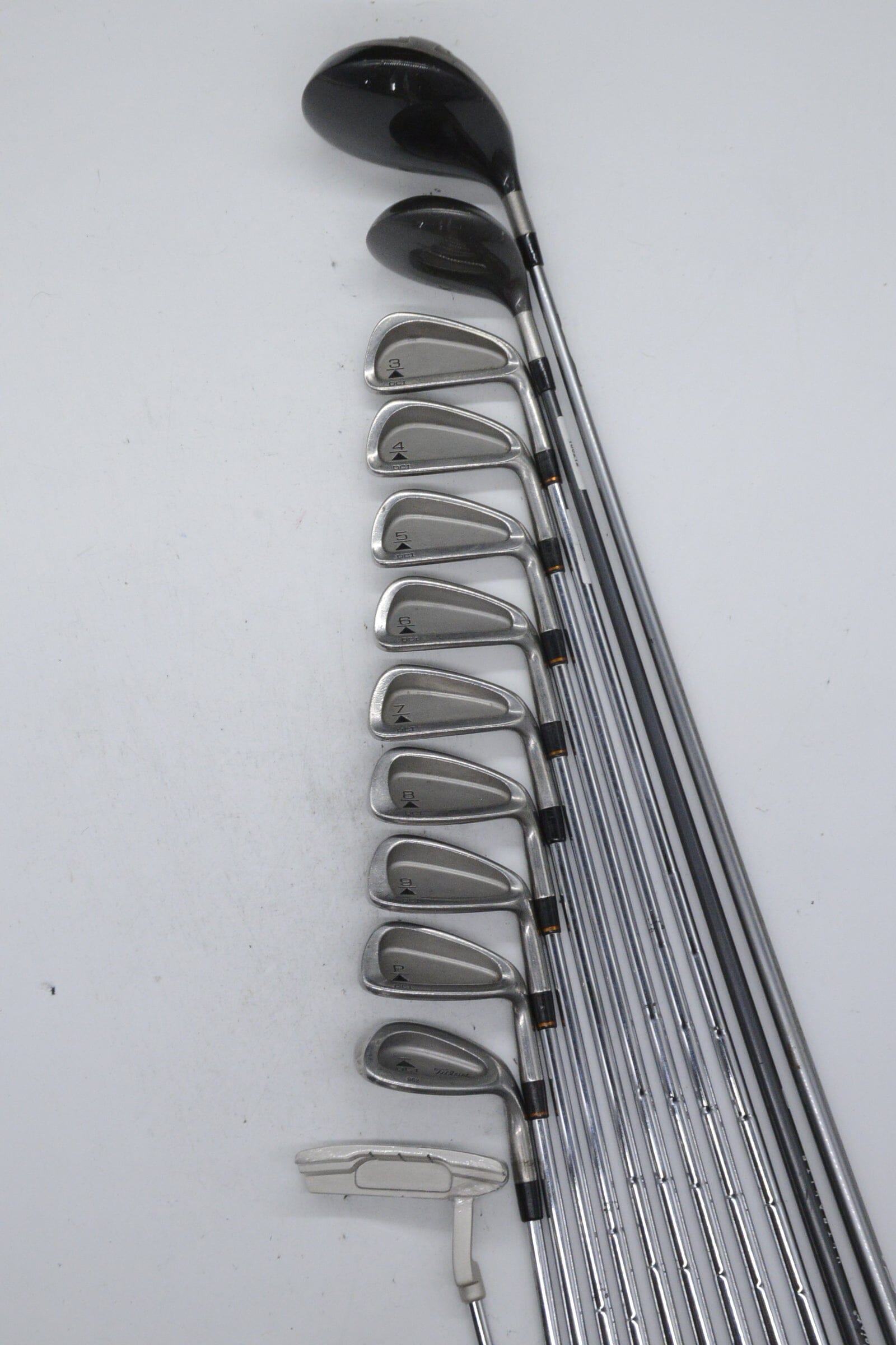 Titleist DCI Black Mixed Full Set S Flex +0.25" Golf Clubs GolfRoots