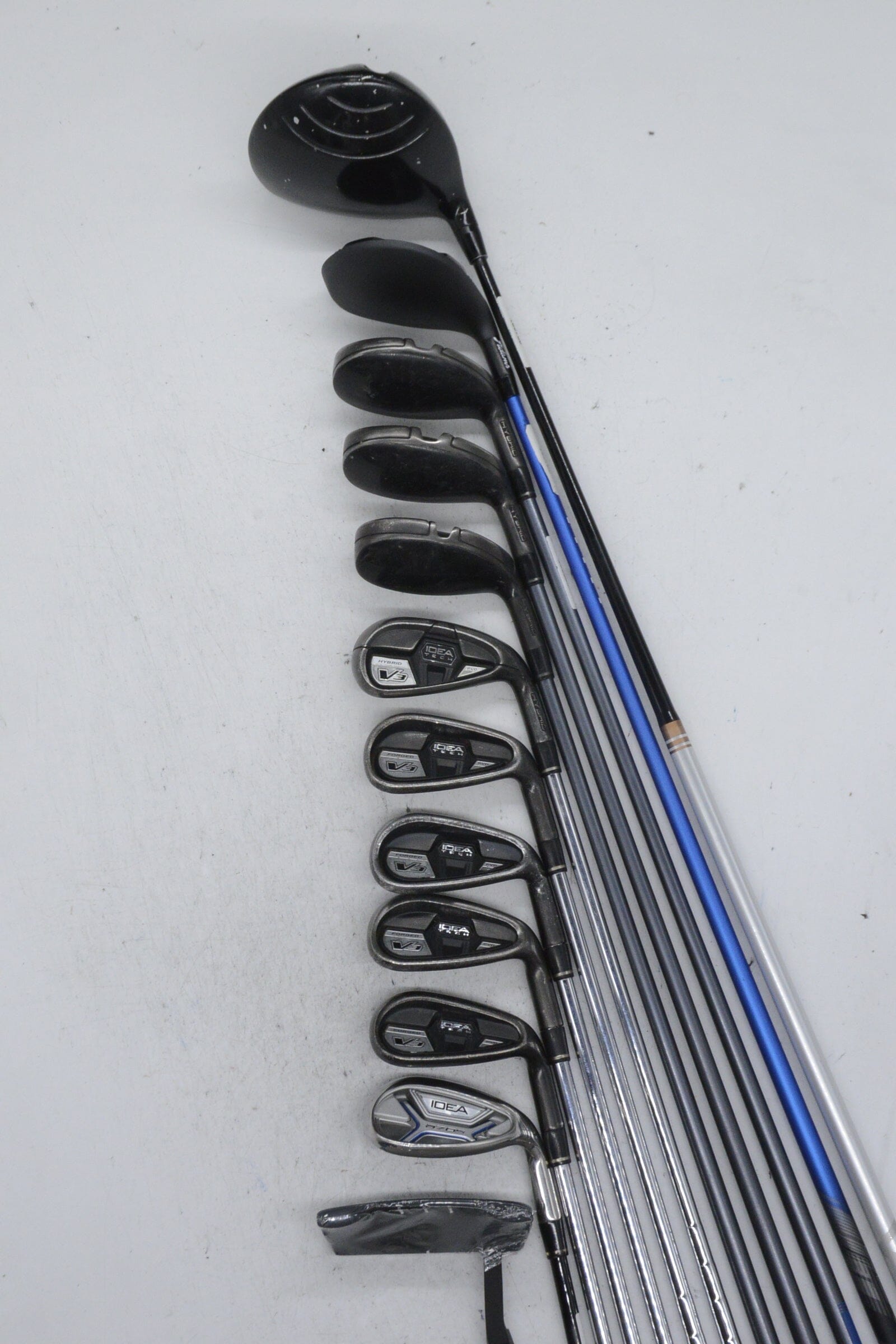 Adams Idea Tech V3 Forged Hybrid Mixed Full Set R Flex +0.75" Golf Clubs GolfRoots