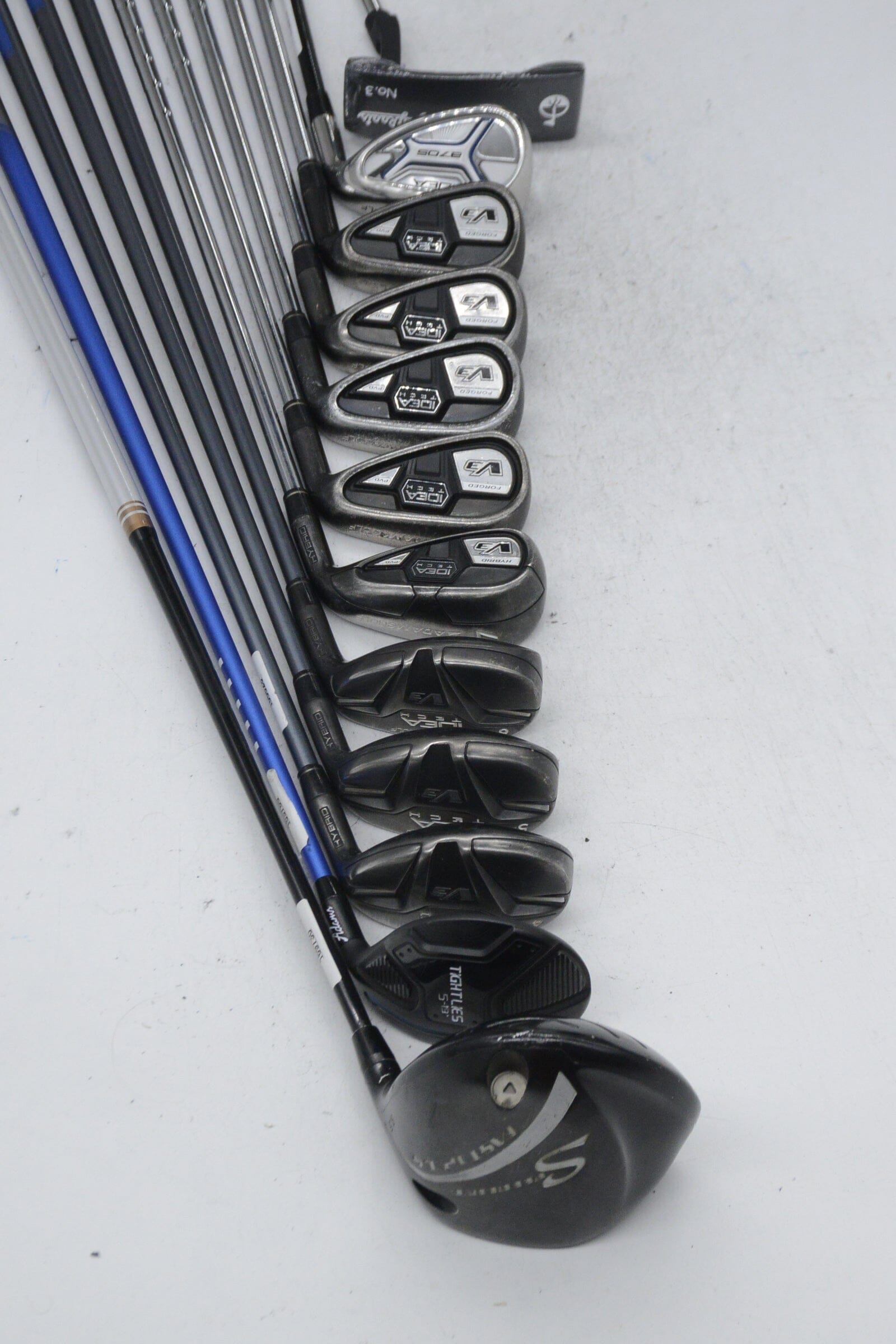 Adams Idea Tech V3 Forged Hybrid Mixed Full Set R Flex +0.75" Golf Clubs GolfRoots