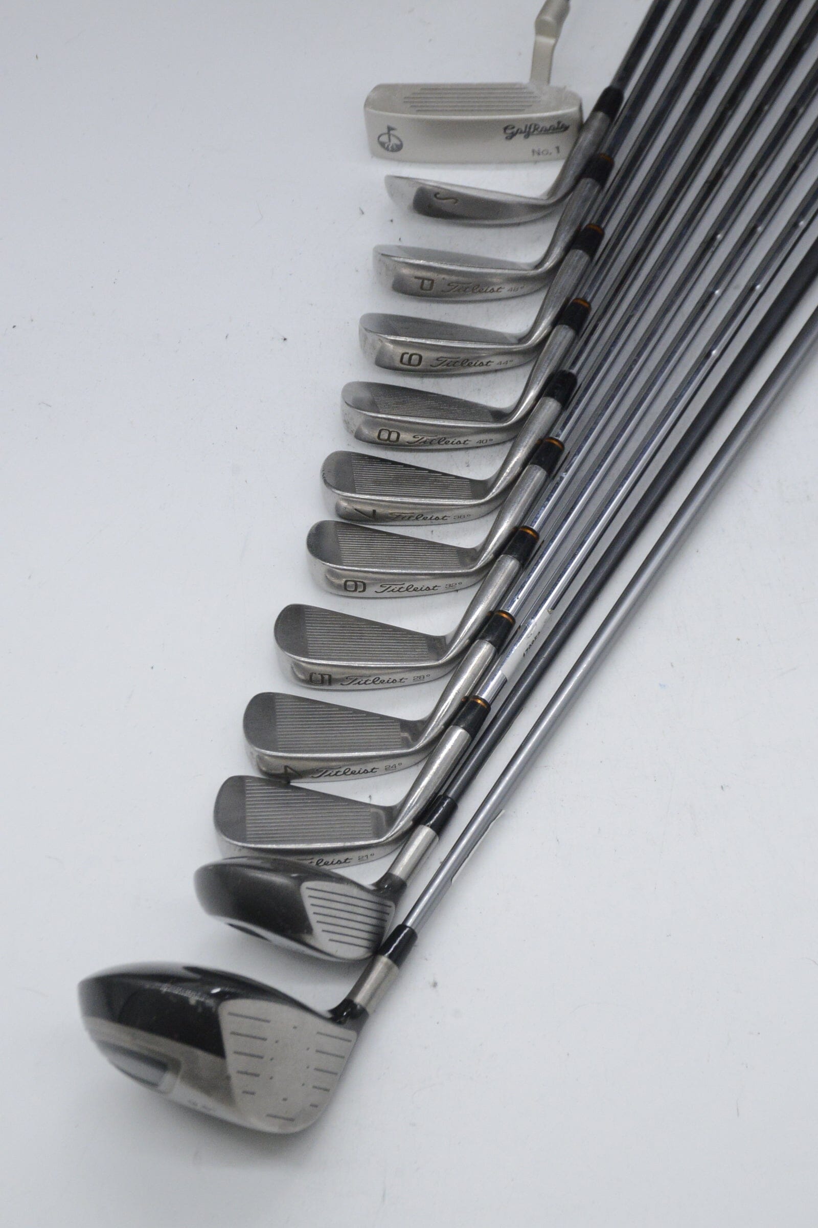 Titleist DCI Black Mixed Full Set S Flex +0.25" Golf Clubs GolfRoots