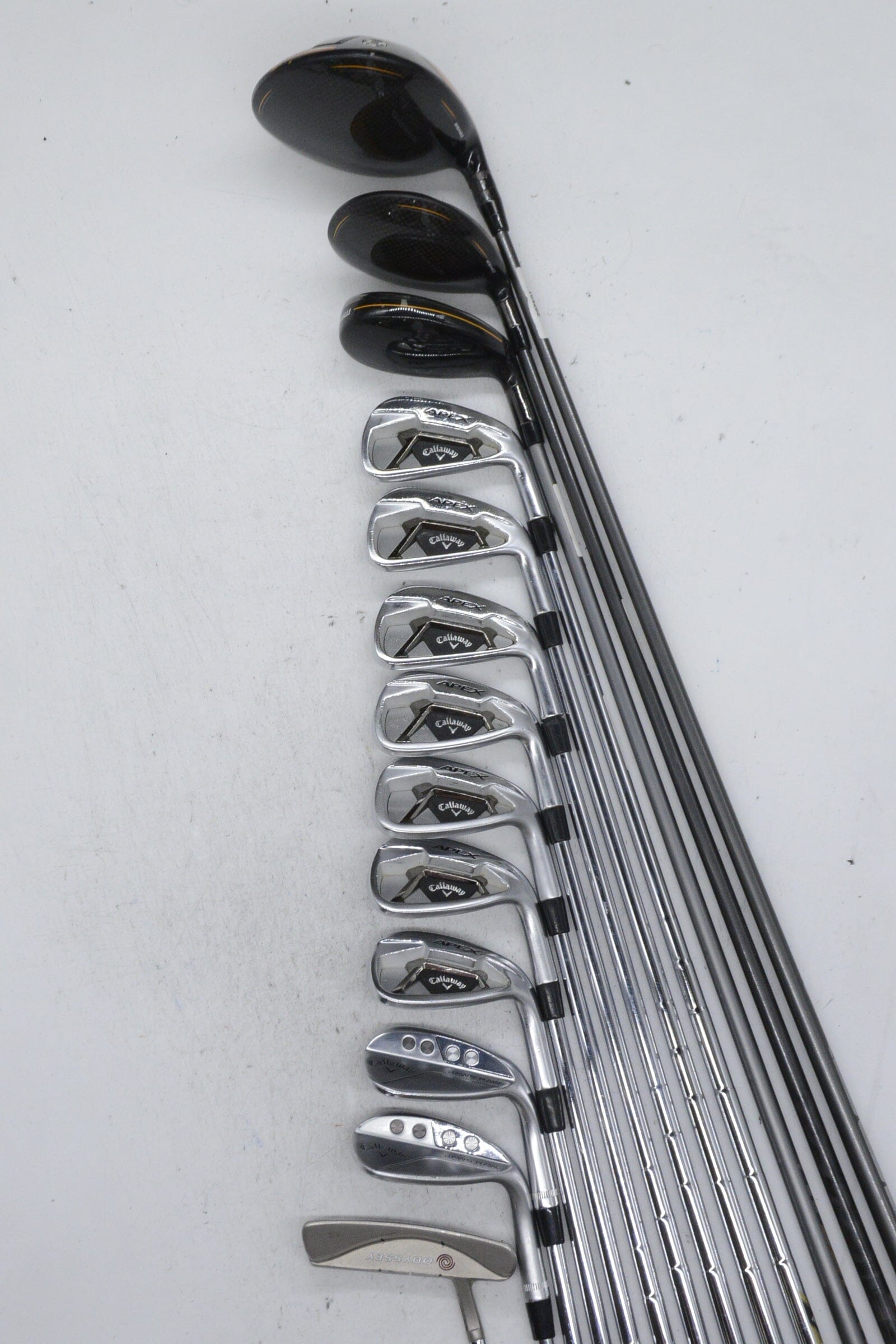 Callaway Apex 21 Mixed Full Set S Flex Std Length Golf Clubs GolfRoots