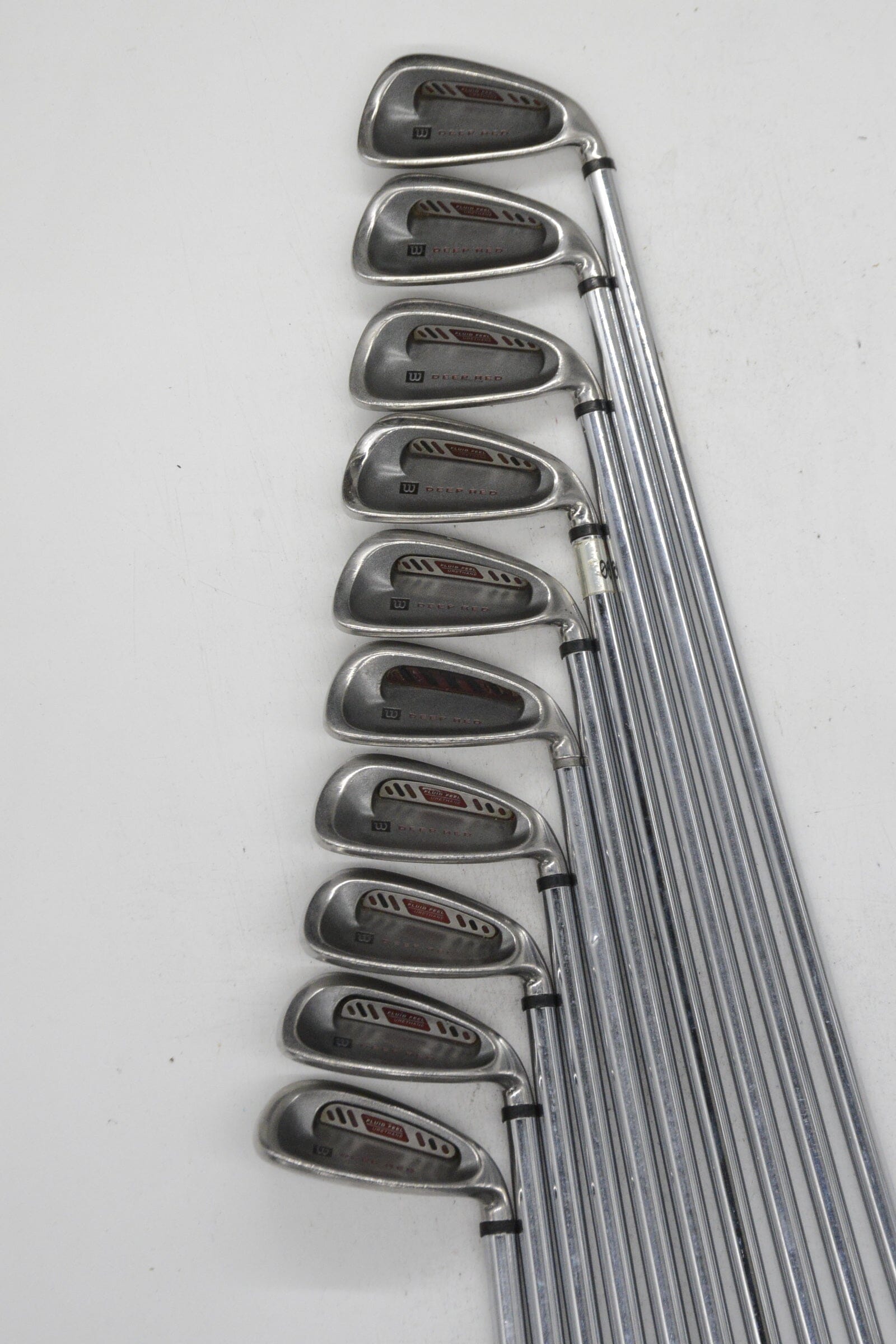 Wilson Deep Red 3-SW Iron Set R Flex Std Length Golf Clubs GolfRoots