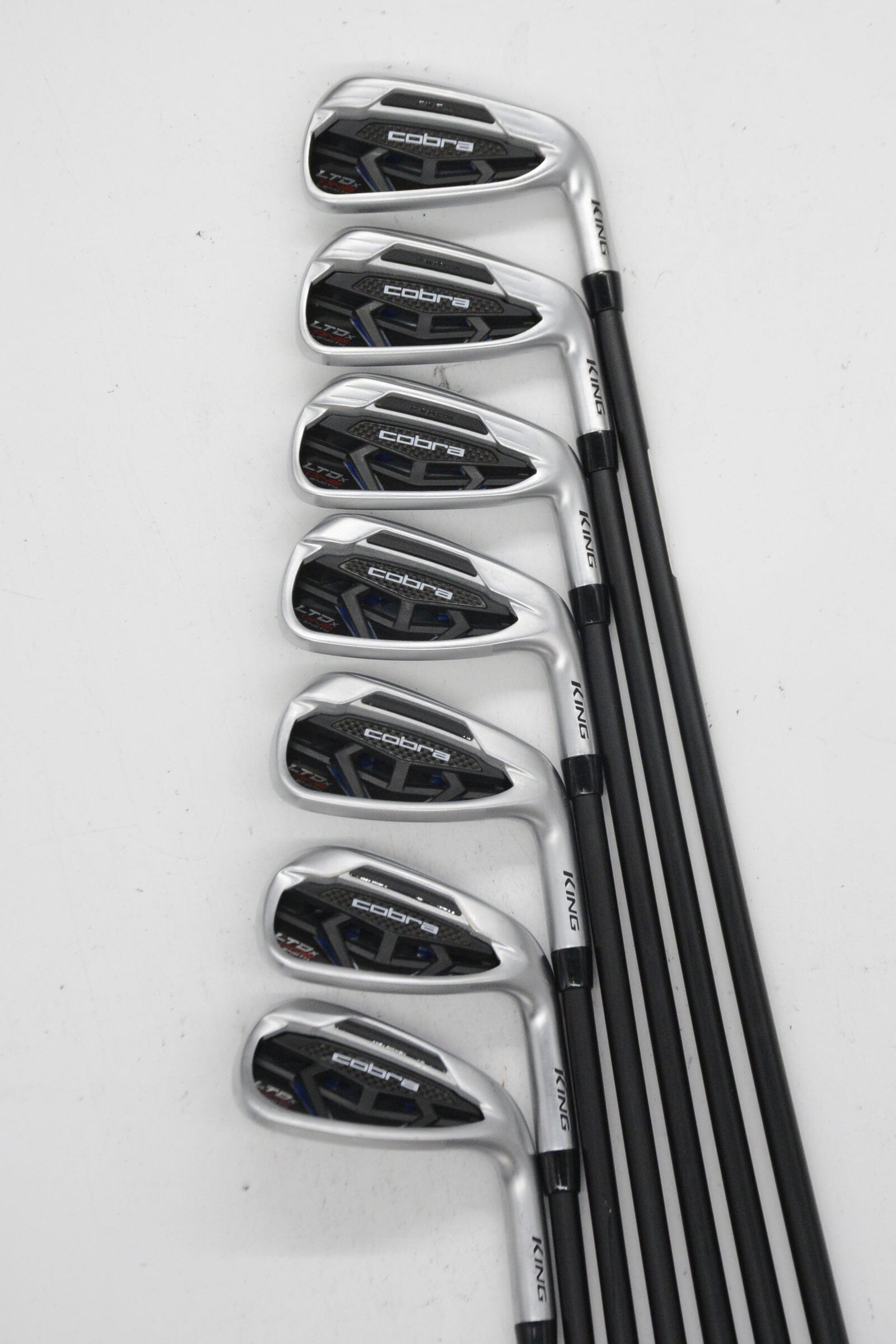 Cobra LTDx One Length 5-GW Iron Set SR Flex 36.75" Golf Clubs GolfRoots