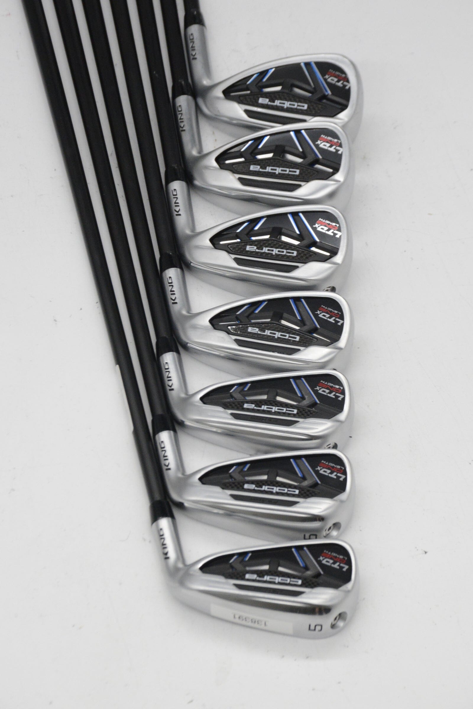 Cobra LTDx One Length 5-GW Iron Set SR Flex 36.75" Golf Clubs GolfRoots